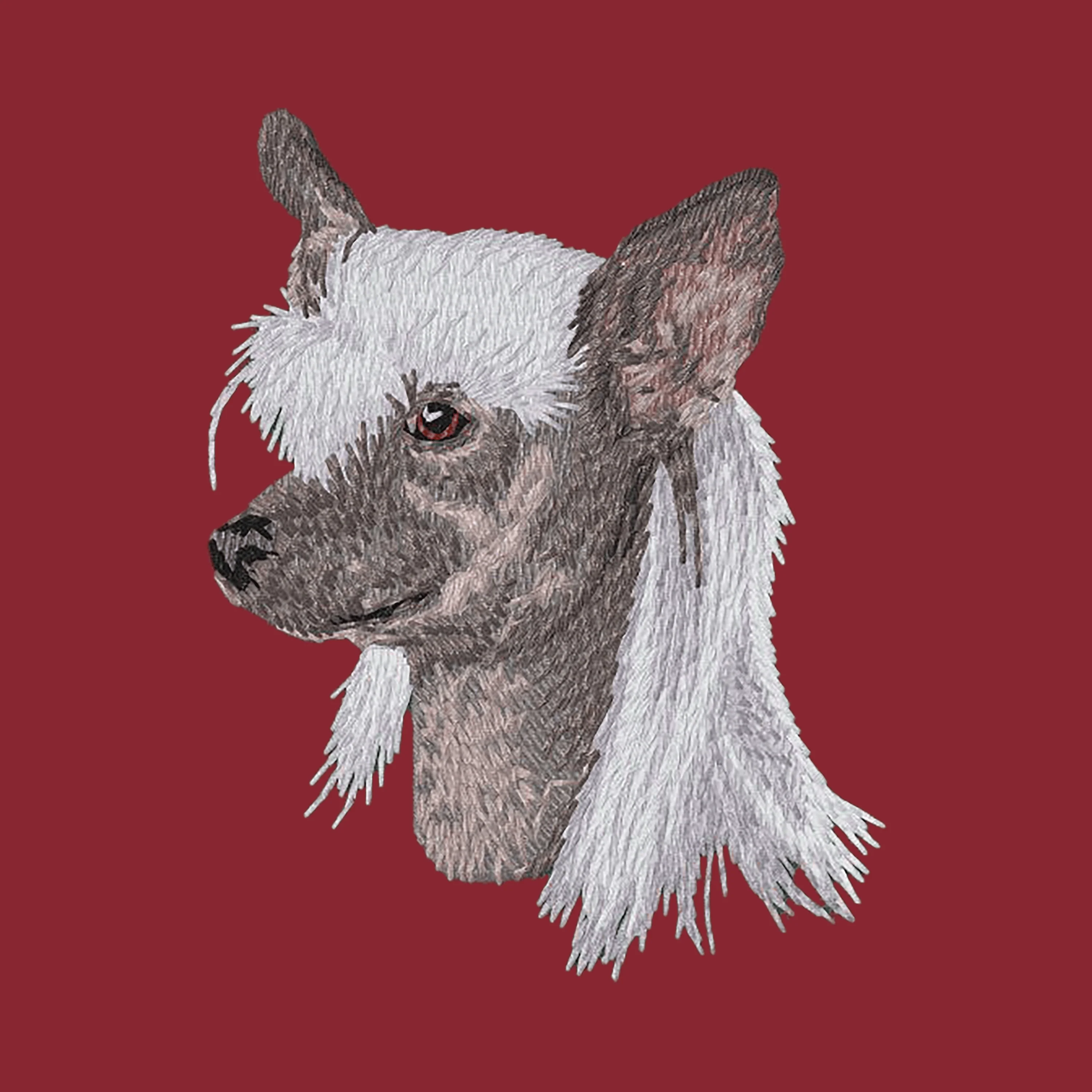 Chinese Crested Embroidered Wearable Blanket - Image 2