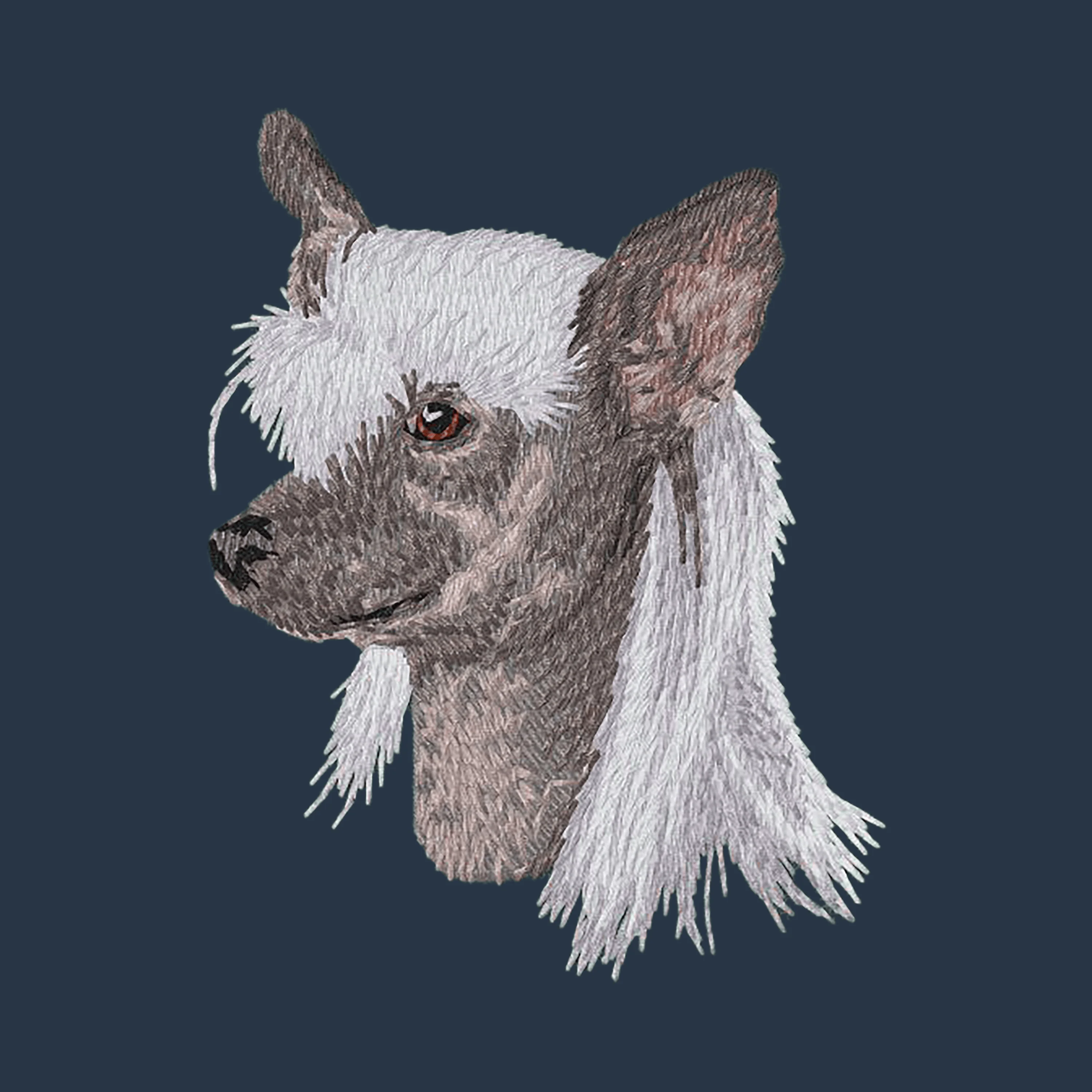 Chinese Crested Embroidered Wearable Blanket - Image 4