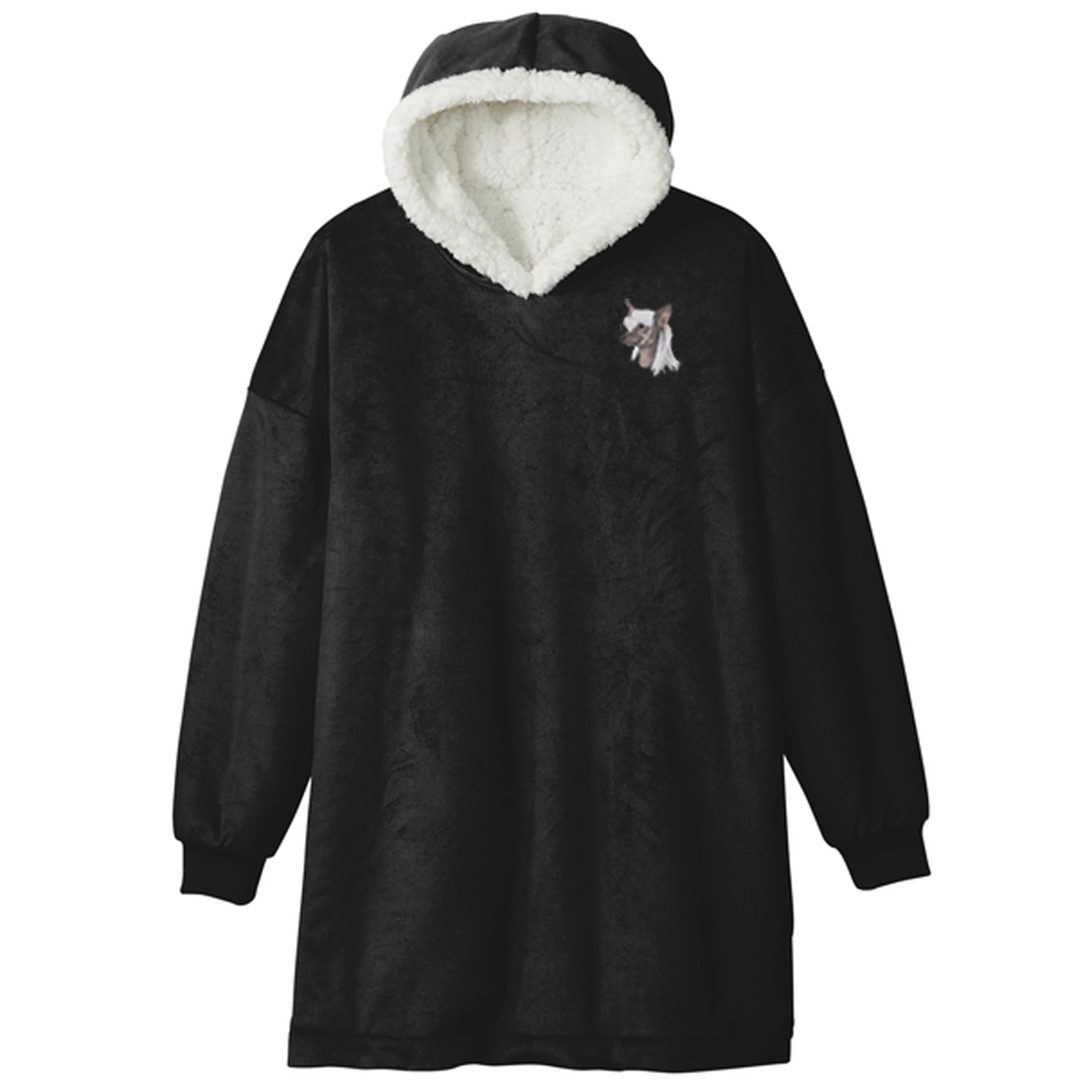 Chinese Crested Embroidered Wearable Blanket - Image 7