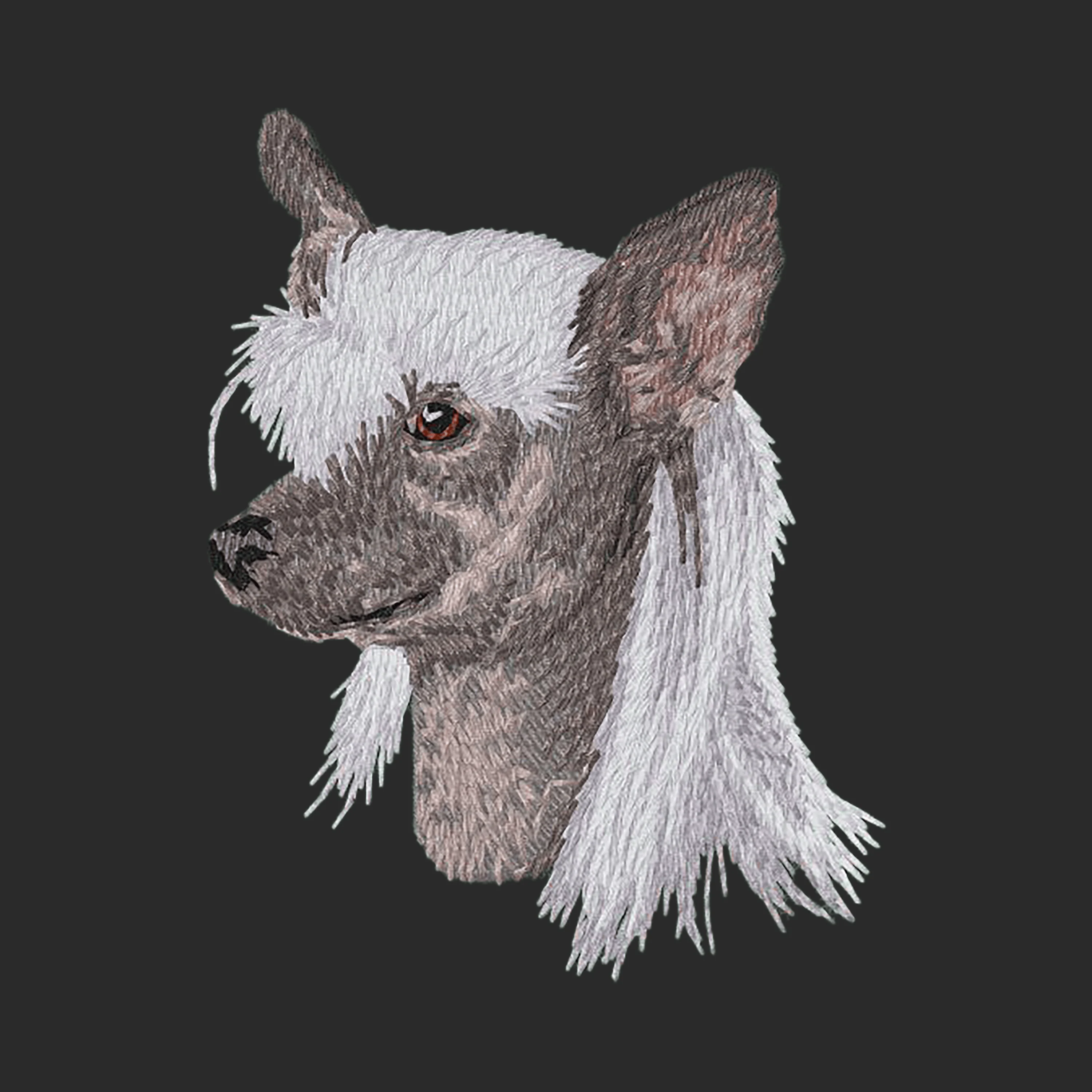 Chinese Crested Embroidered Wearable Blanket - Image 8