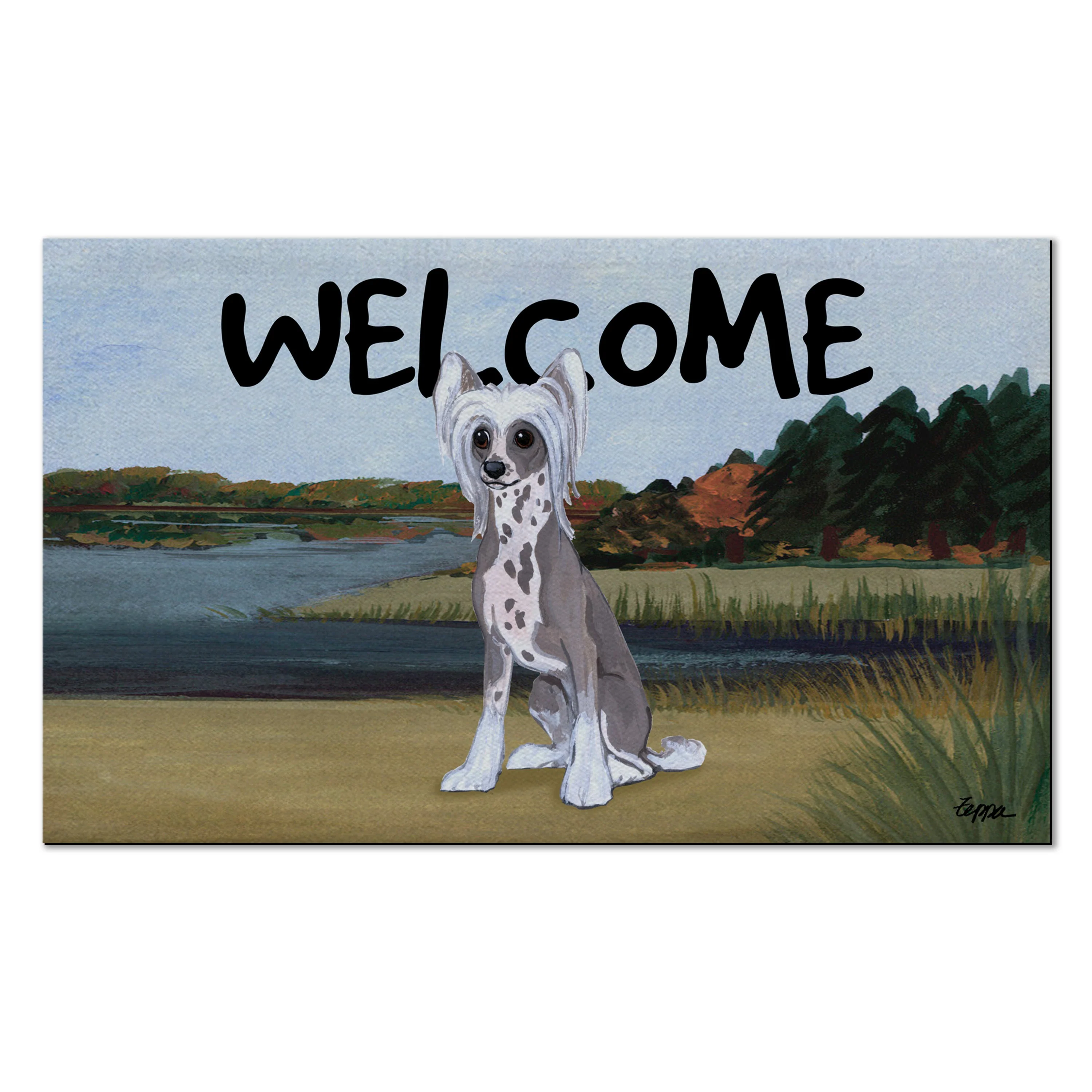 Chinese Crested Welcome Mat - Image 4