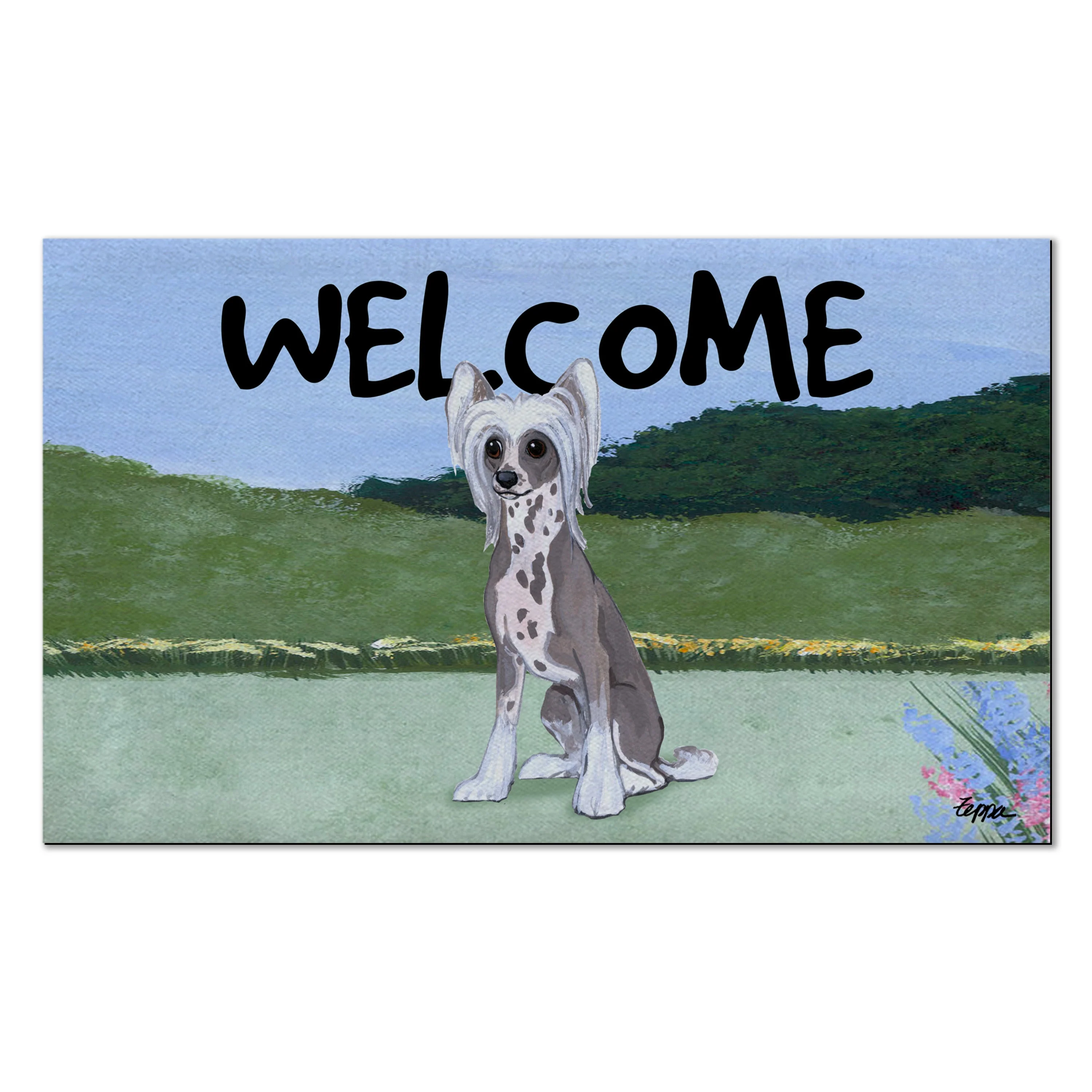 Chinese Crested Welcome Mat - Image 6