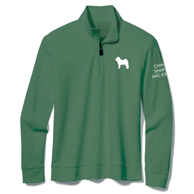 Chinese Shar-Pei Embroidered AKC Quarter Zip - Image 13