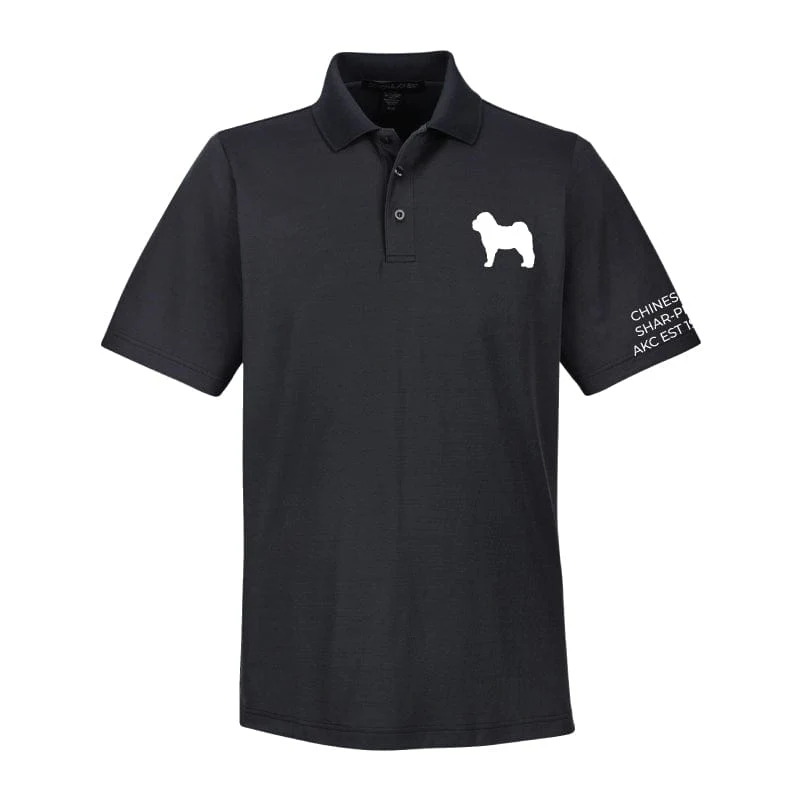 Chinese Shar-Pei Embroidered AKC Men's Polo - Image 4