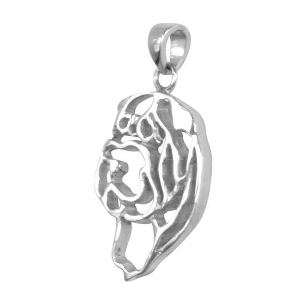 Chinese Shar-Pei Sterling Silver Cut Out Pendants - Image 3
