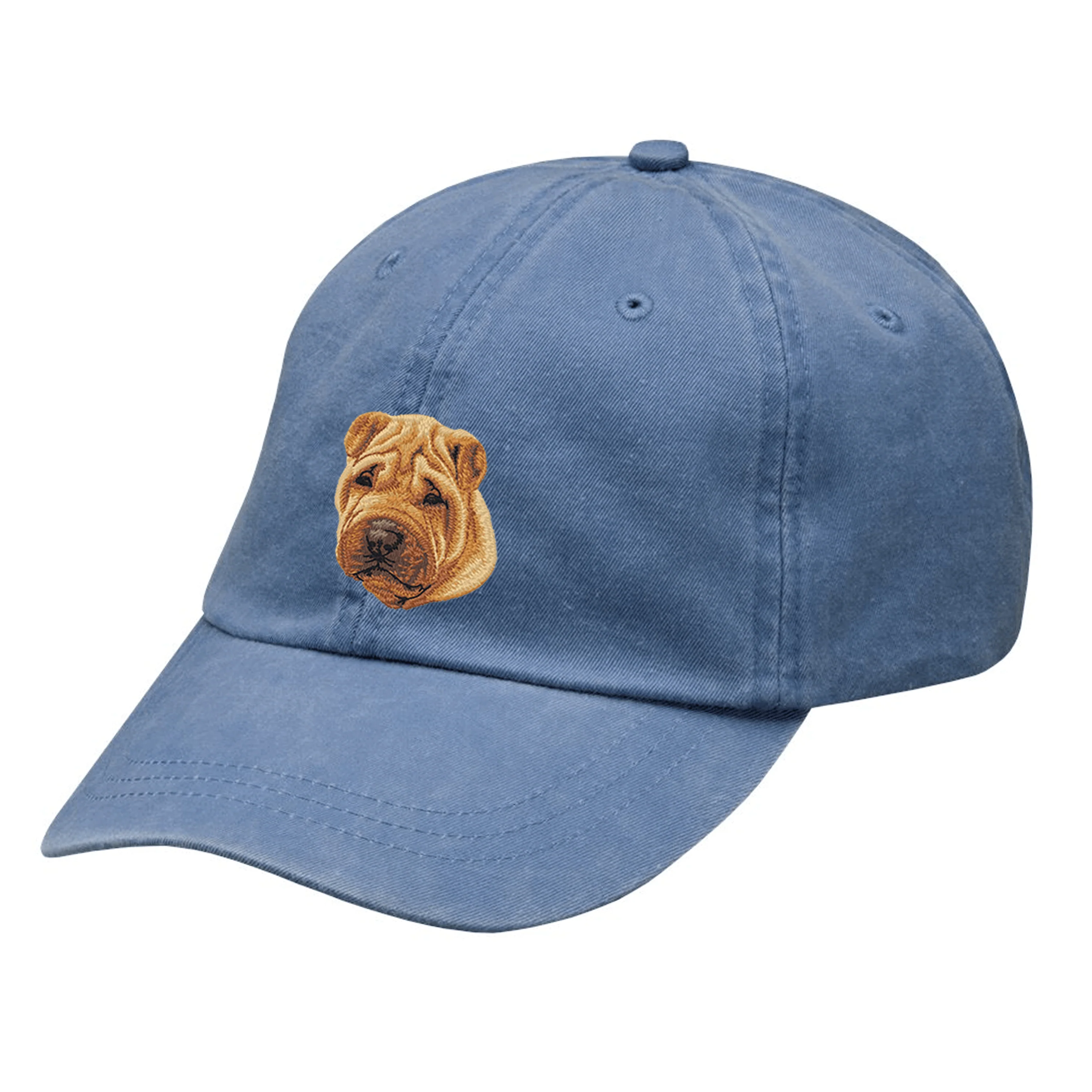 Chinese Shar-Pei Embroidered Baseball Cap