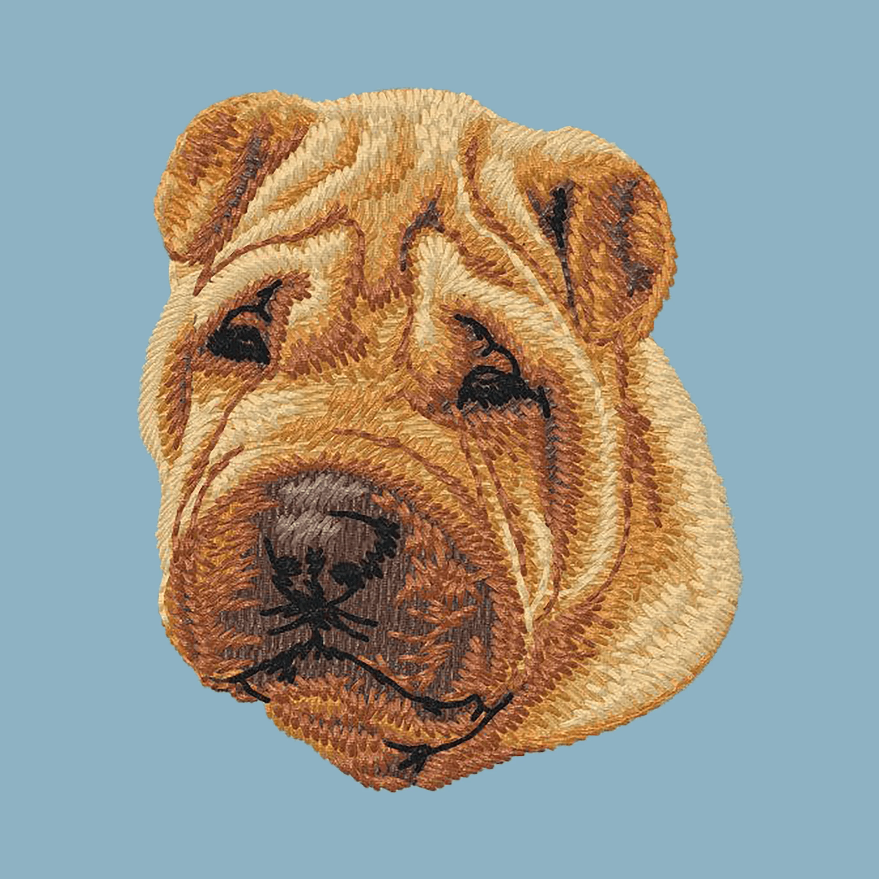 Chinese Shar-Pei Embroidered Sweatshirt Hoodie - Image 5