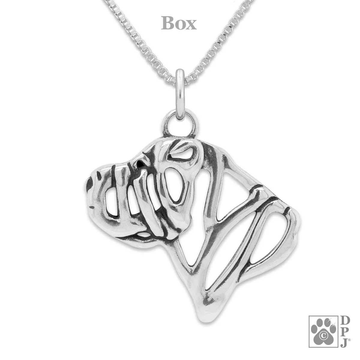 Chinese Shar-Pei Necklace, Head - Image 2