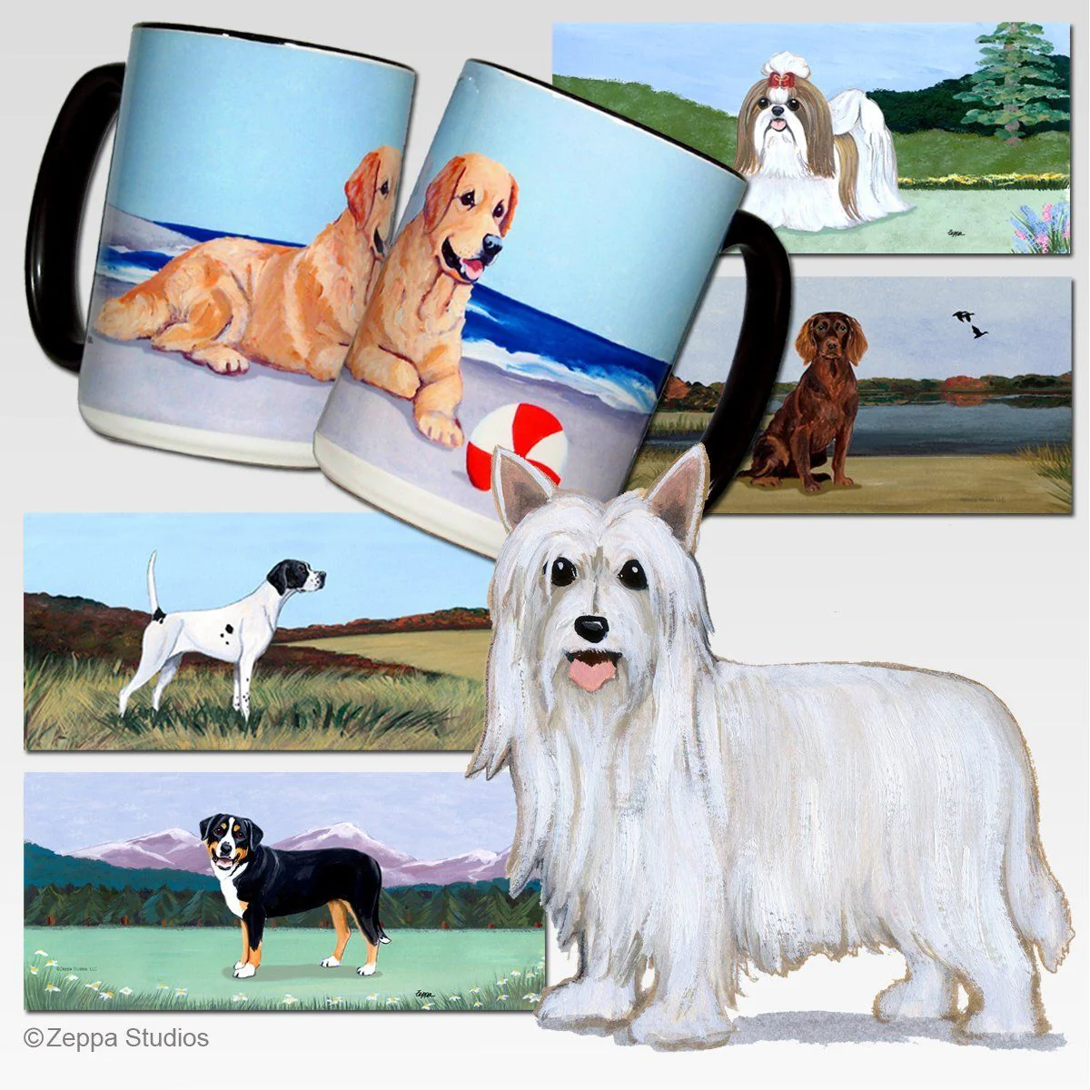 Chinese Crested Scenic Mug - Image 2