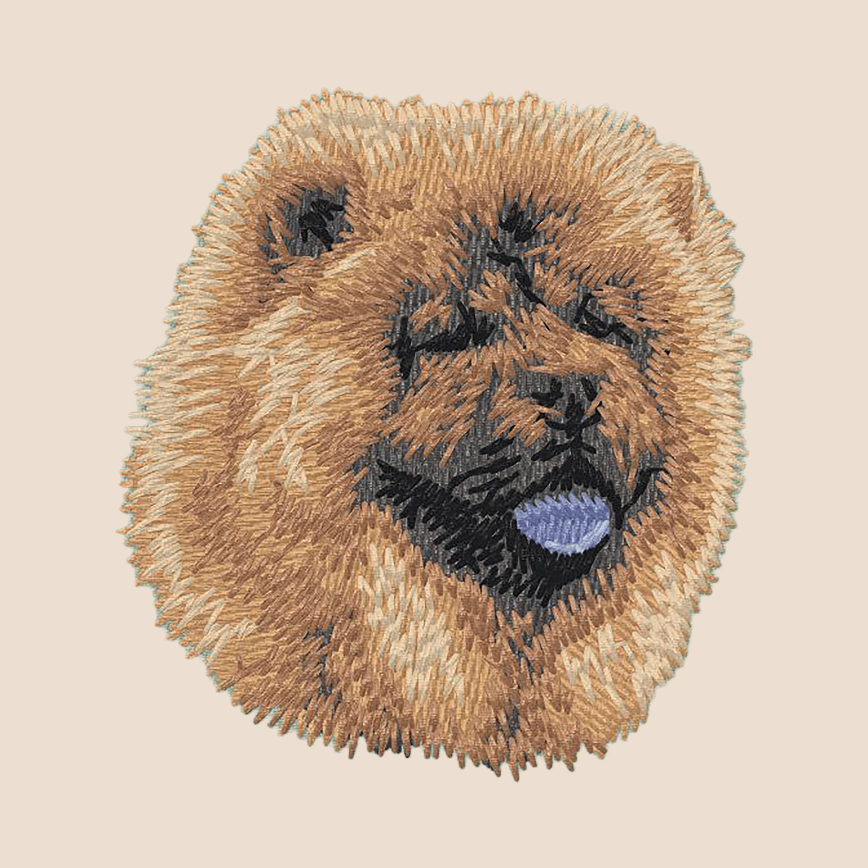 Chow Chow Embroidered Tote - Image 4