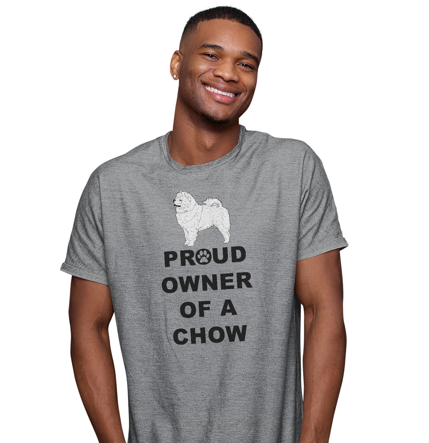 Chow Chow Proud Owner - Adult Unisex T-Shirt - Image 3
