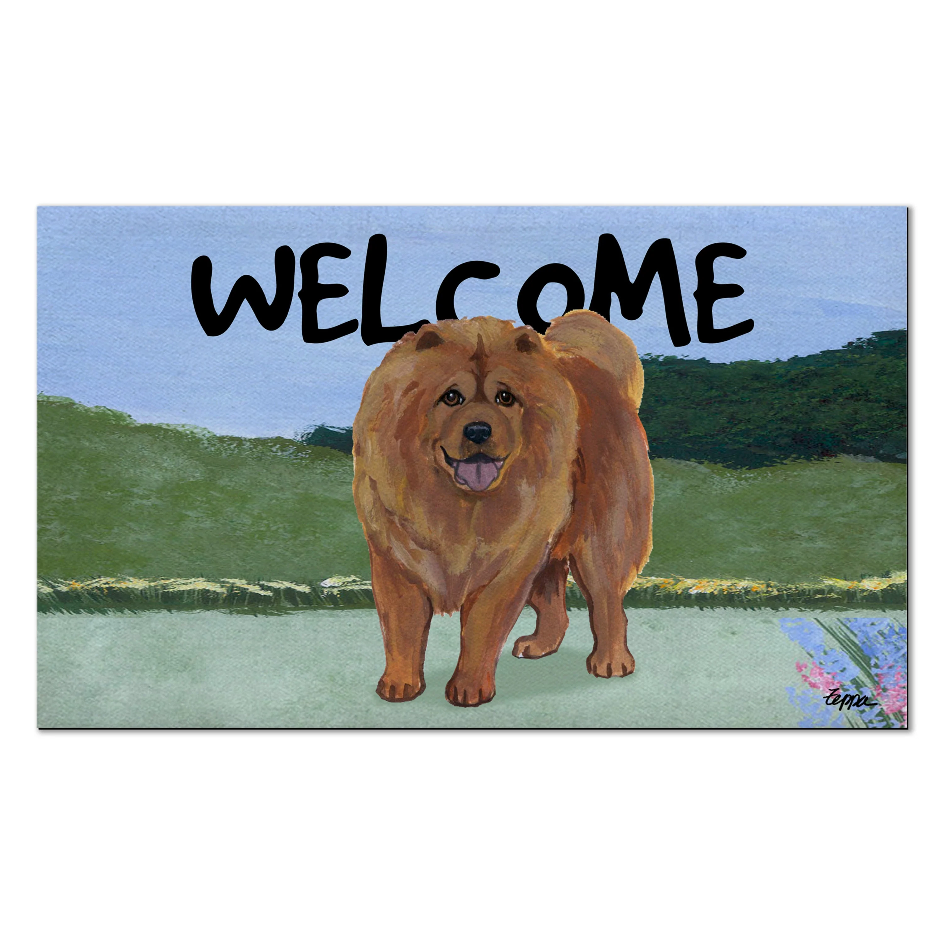 Chow Chow Welcome Mat - Image 3
