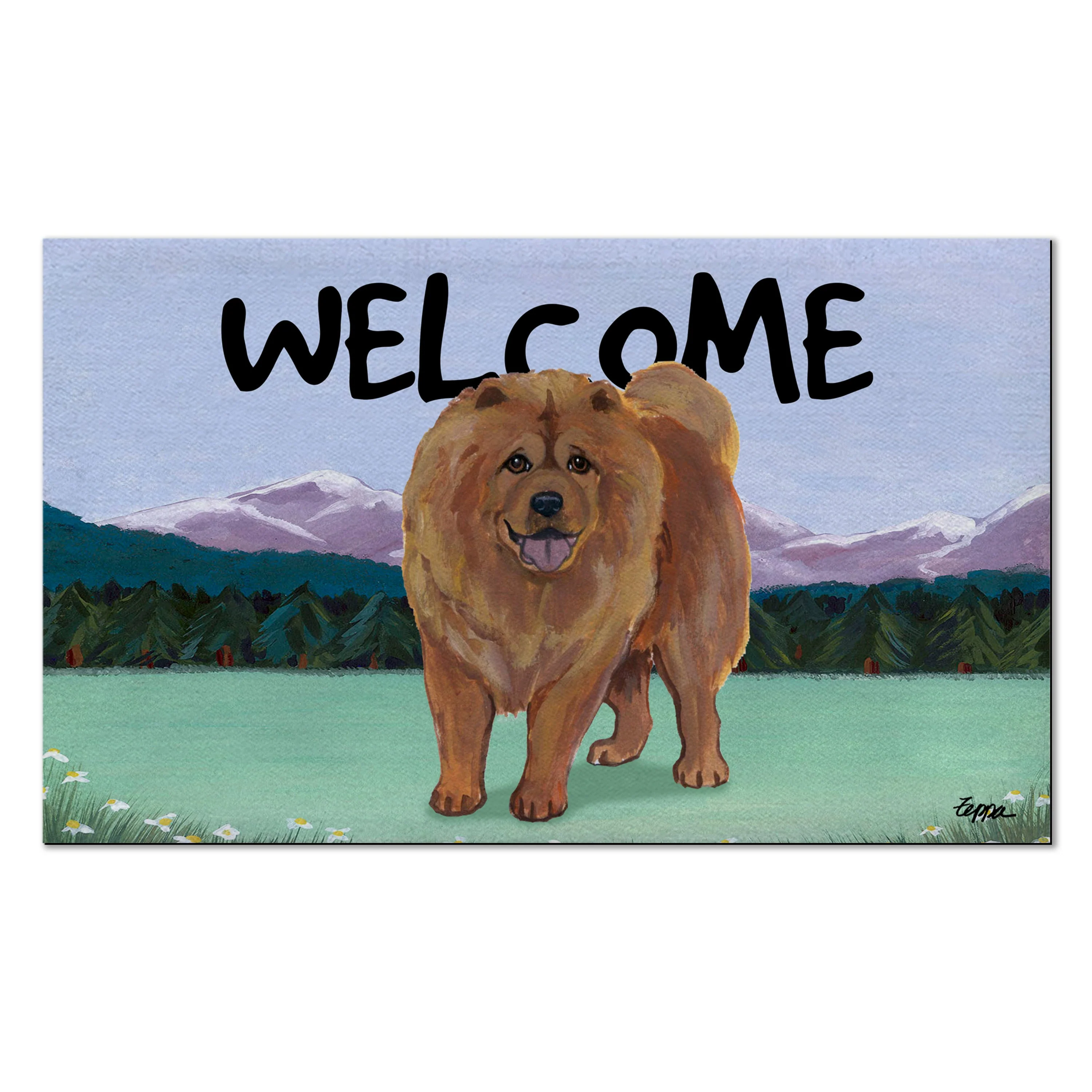 Chow Chow Welcome Mat - Image 4