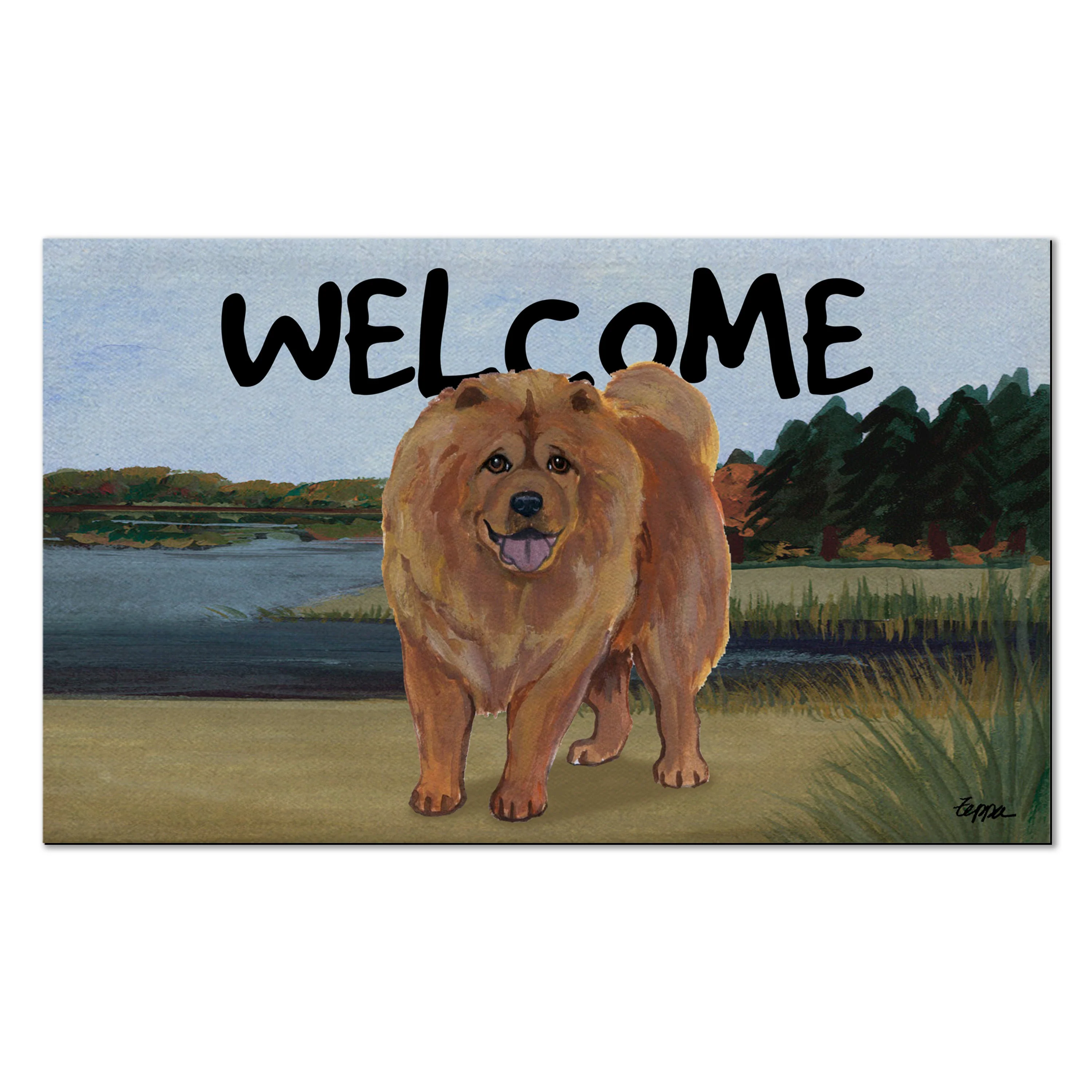 Chow Chow Welcome Mat - Image 5