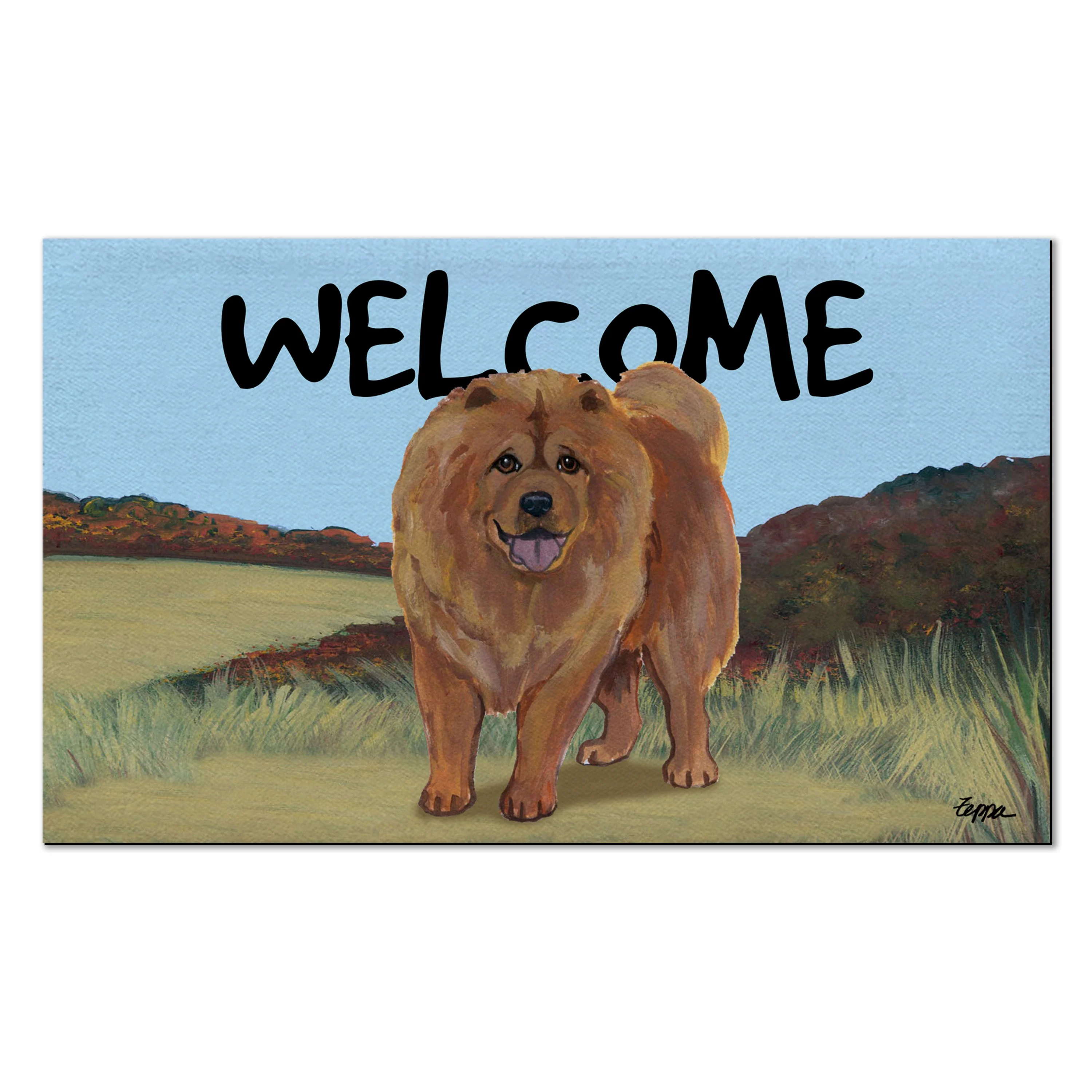 Chow Chow Welcome Mat - Image 6