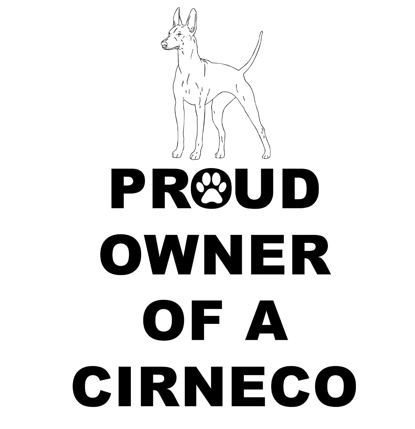 Cirneco dell'Etna Proud Owner - Women's V-Neck T-Shirt - Image 2