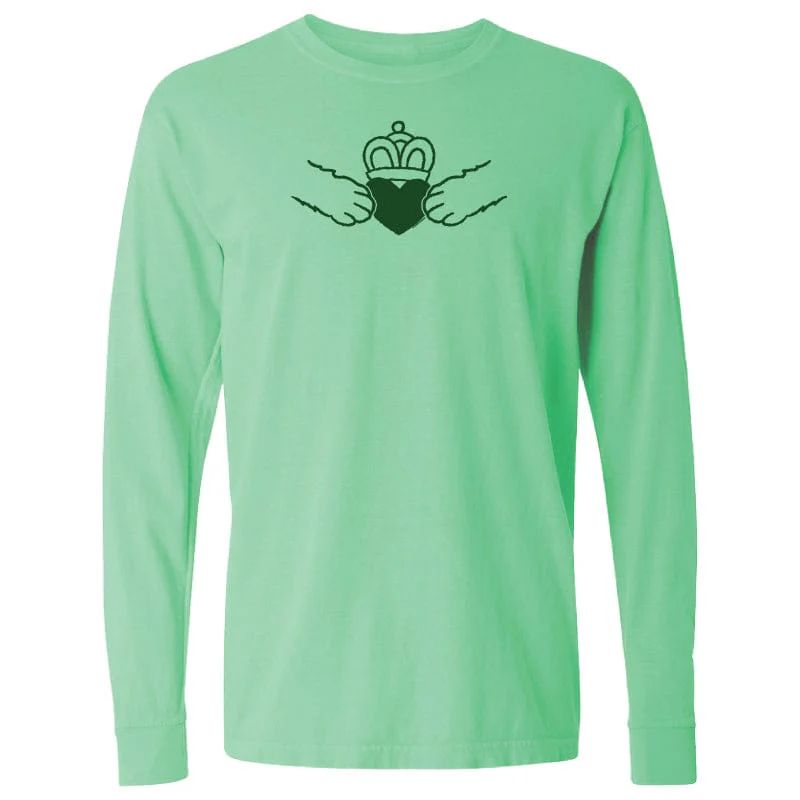 Claddagh Dog - Classic Long-Sleeve T-Shirt - Image 3