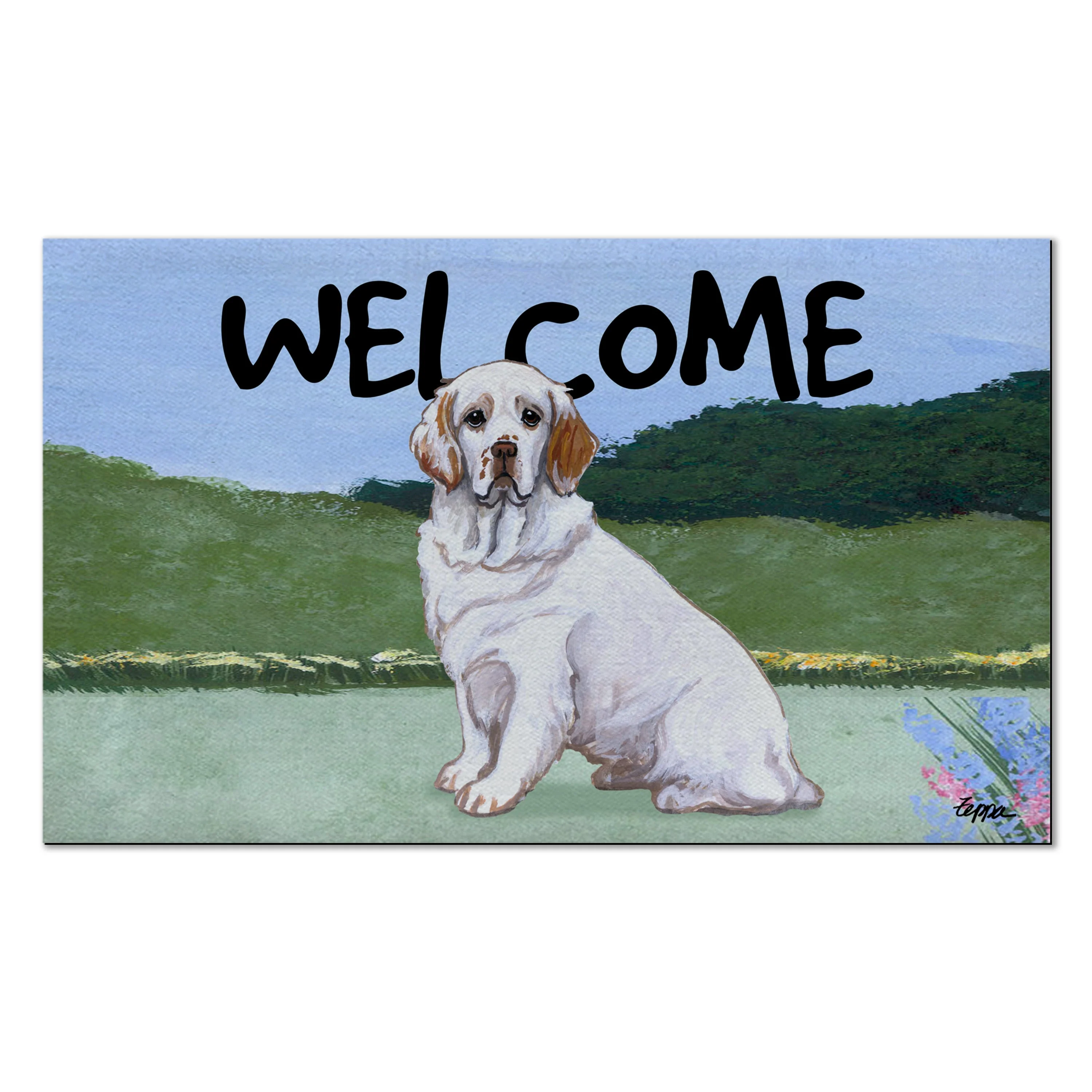 Clumber Spaniel Welcome Mat - Image 3