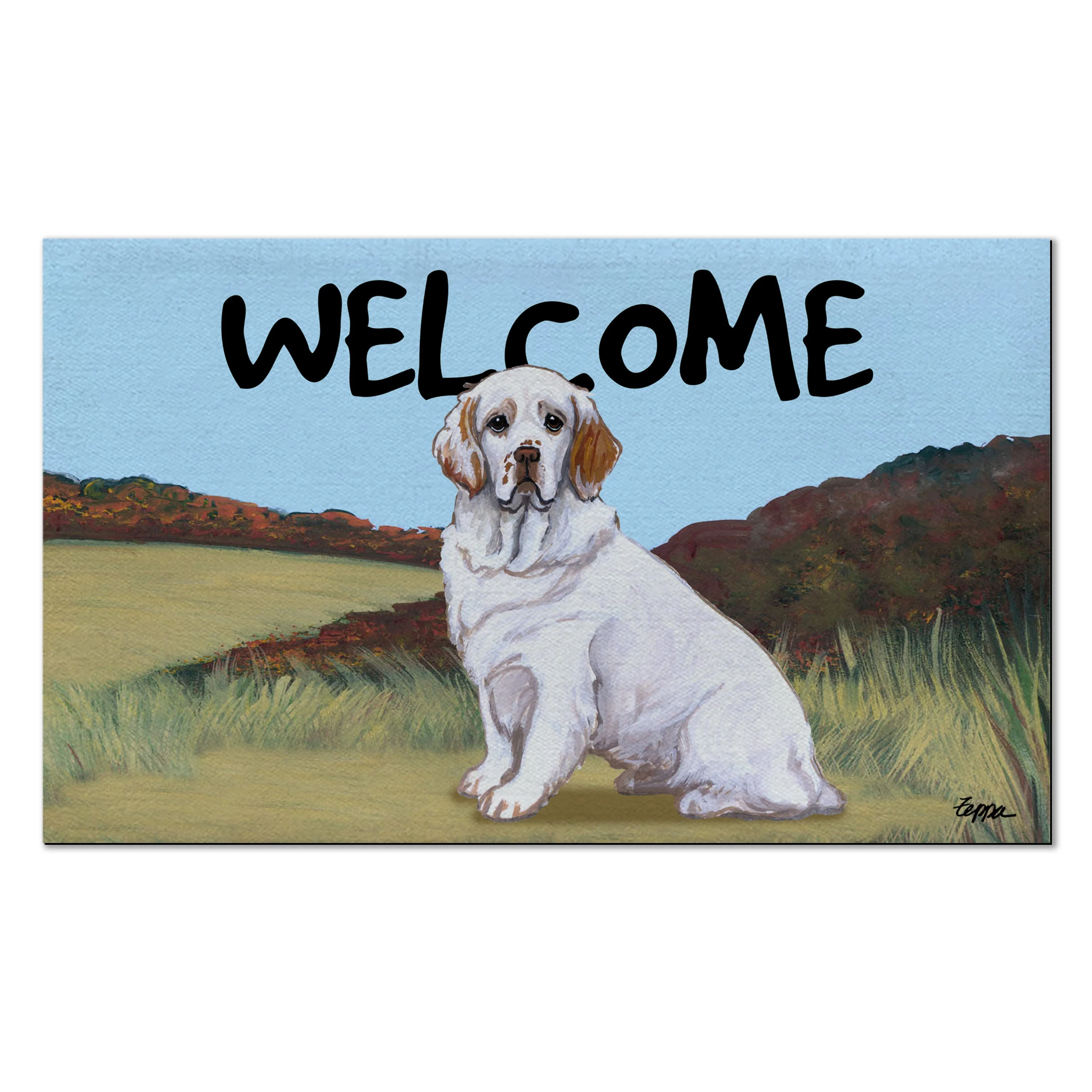 Clumber Spaniel Welcome Mat - Image 5