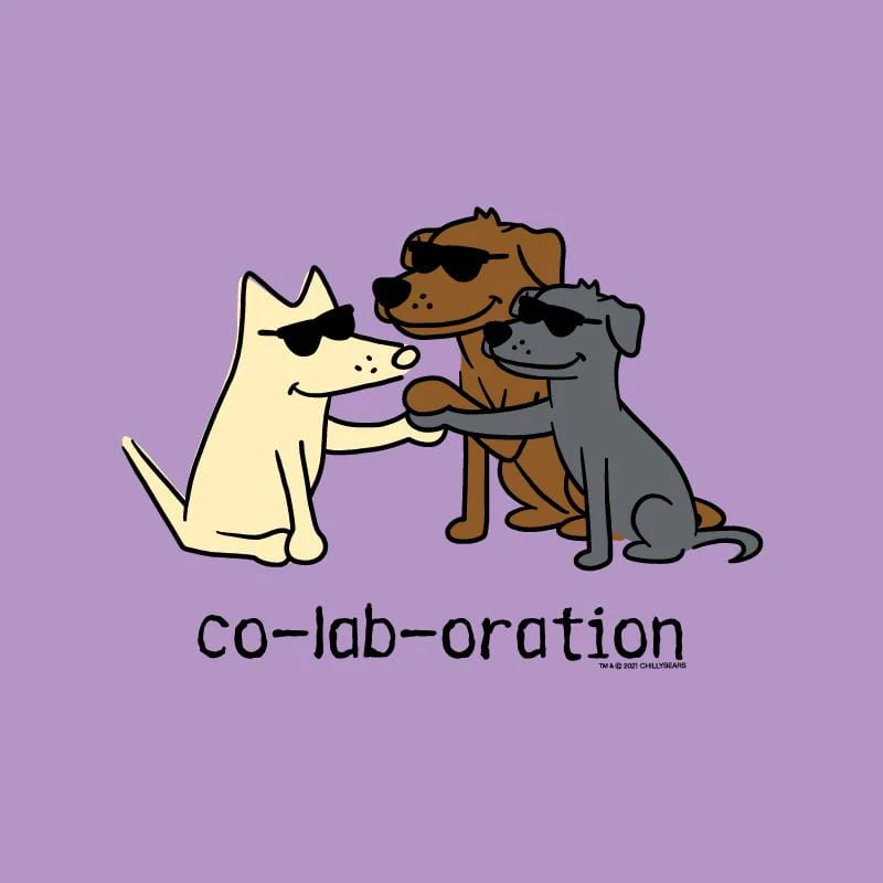 Co-Lab-oration - V-Neck T-Shirt - Image 2
