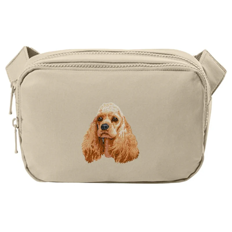 Cocker Spaniel Embroidered Crossbody Bag - Image 3