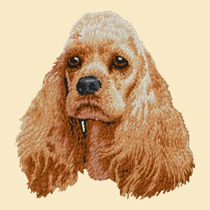 Cocker Spaniel Embroidered Tote - Image 4