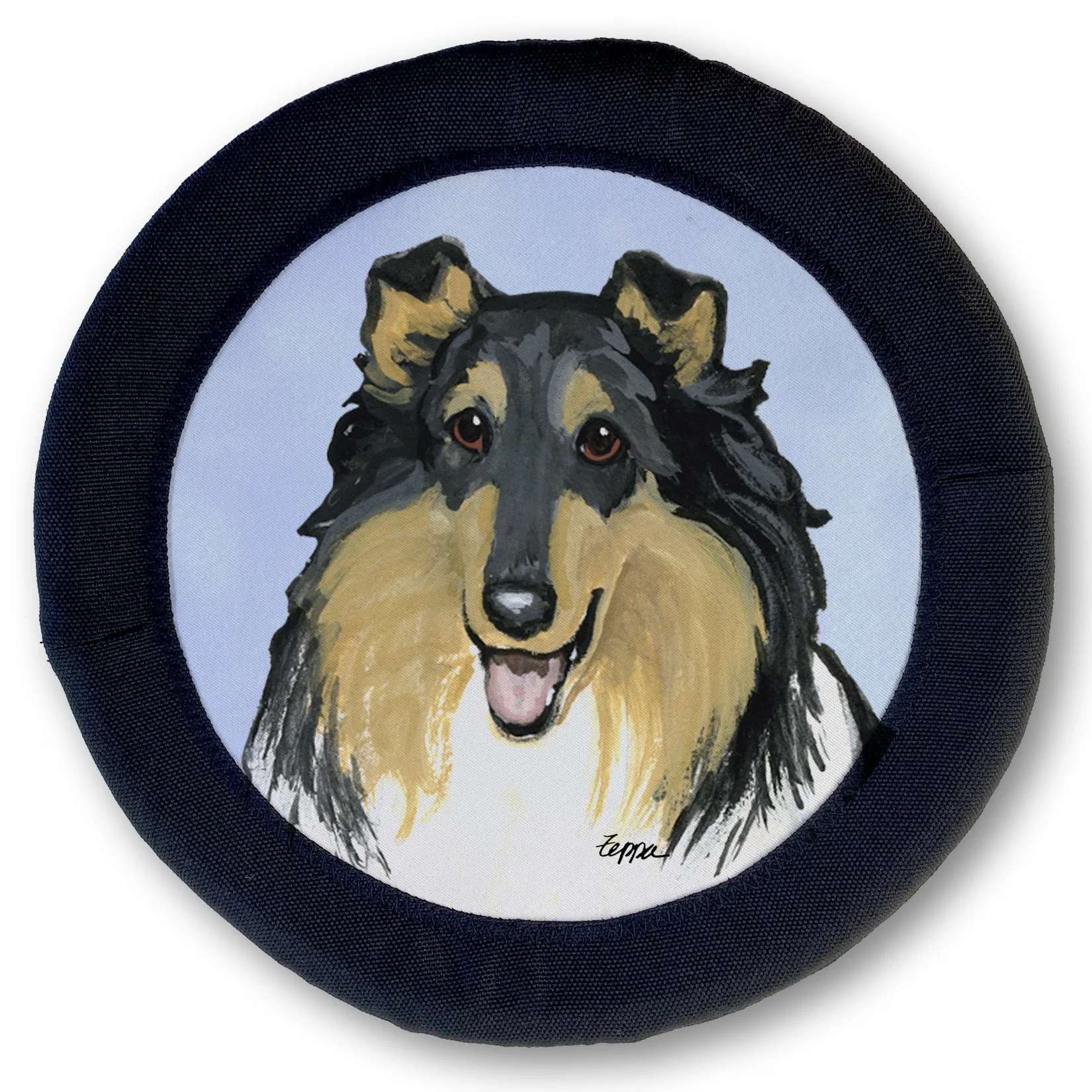 Collie FOTOFRISBY Flying Dog Disc Toy - Image 2