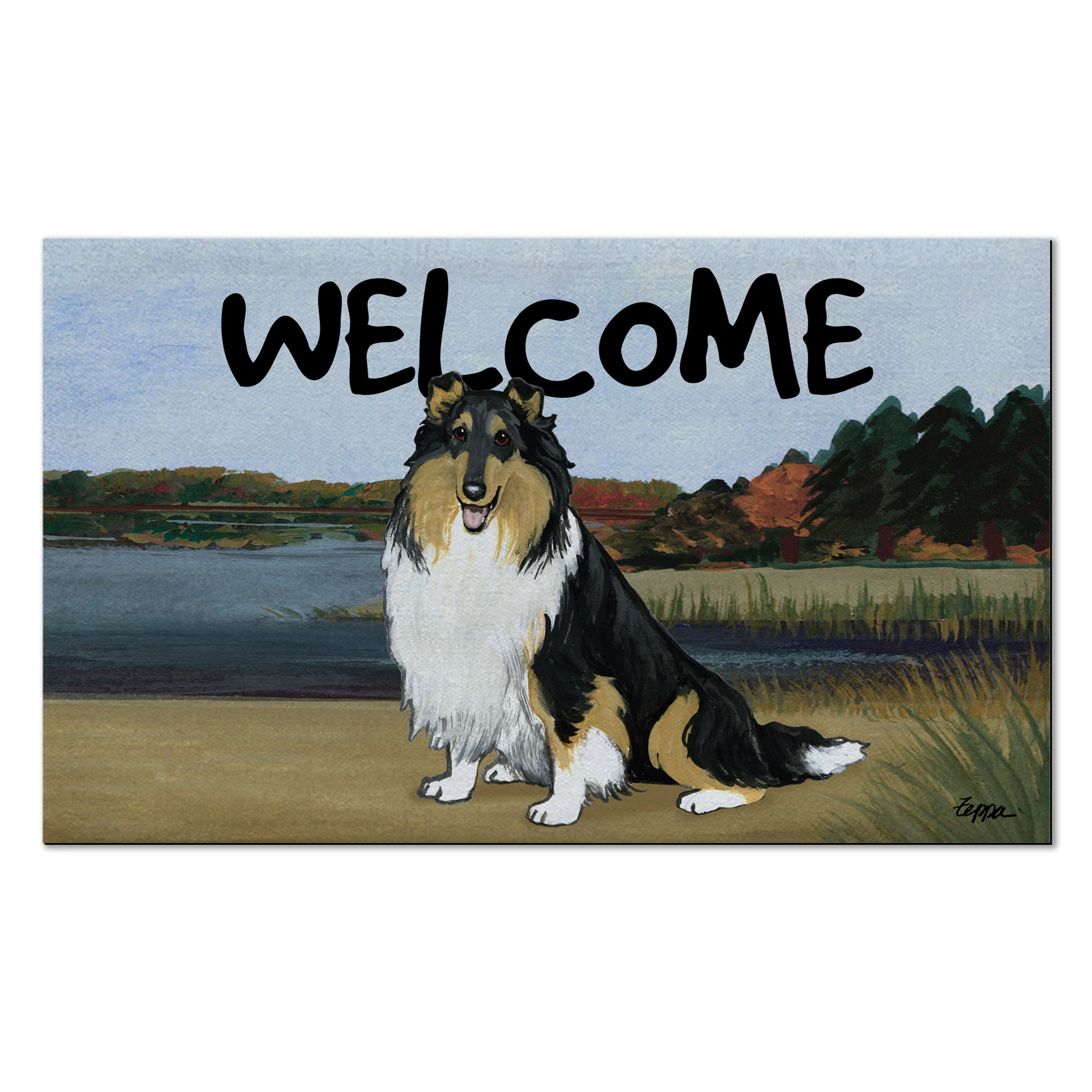 Collie Welcome Mat - Image 12