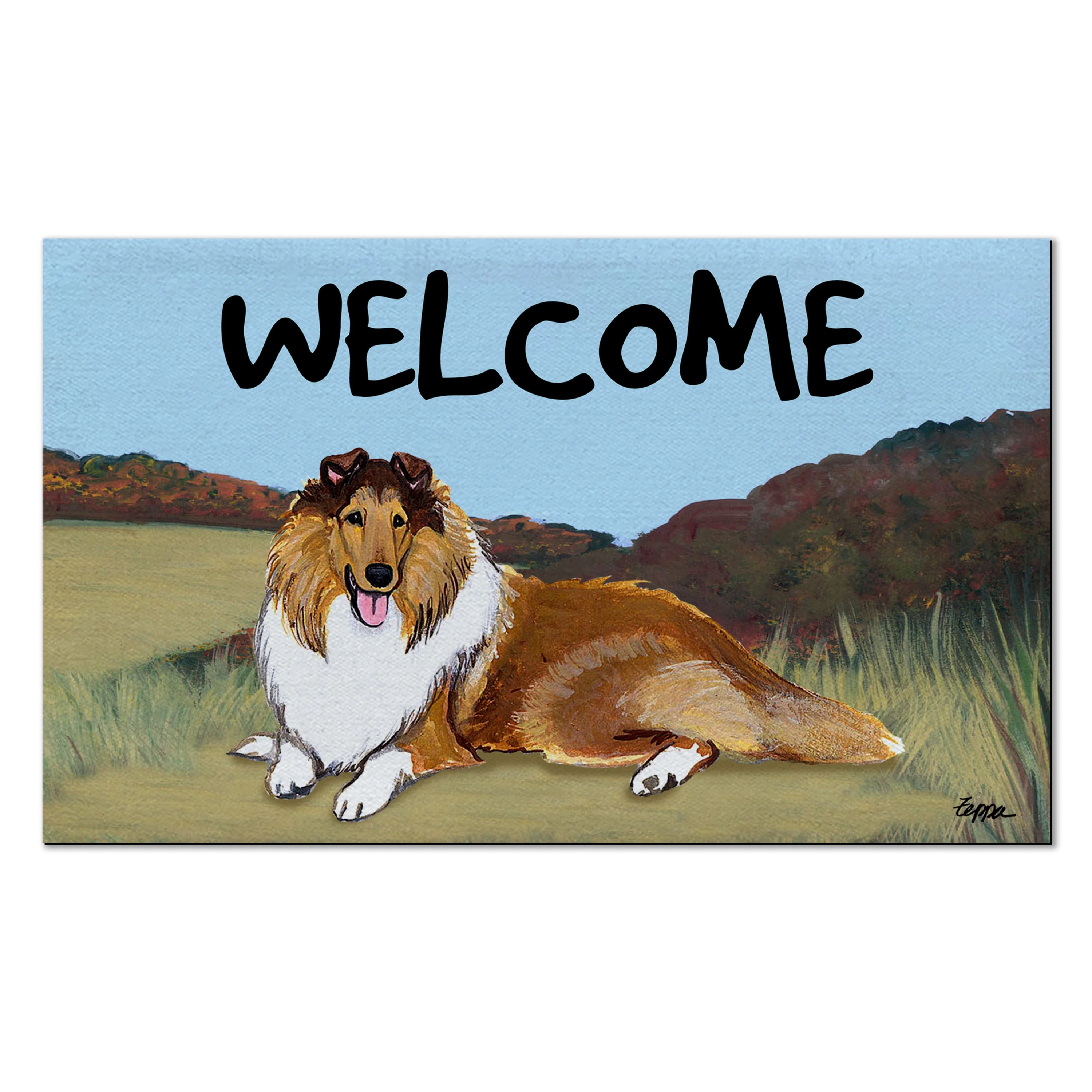 Collie Welcome Mat - Image 13