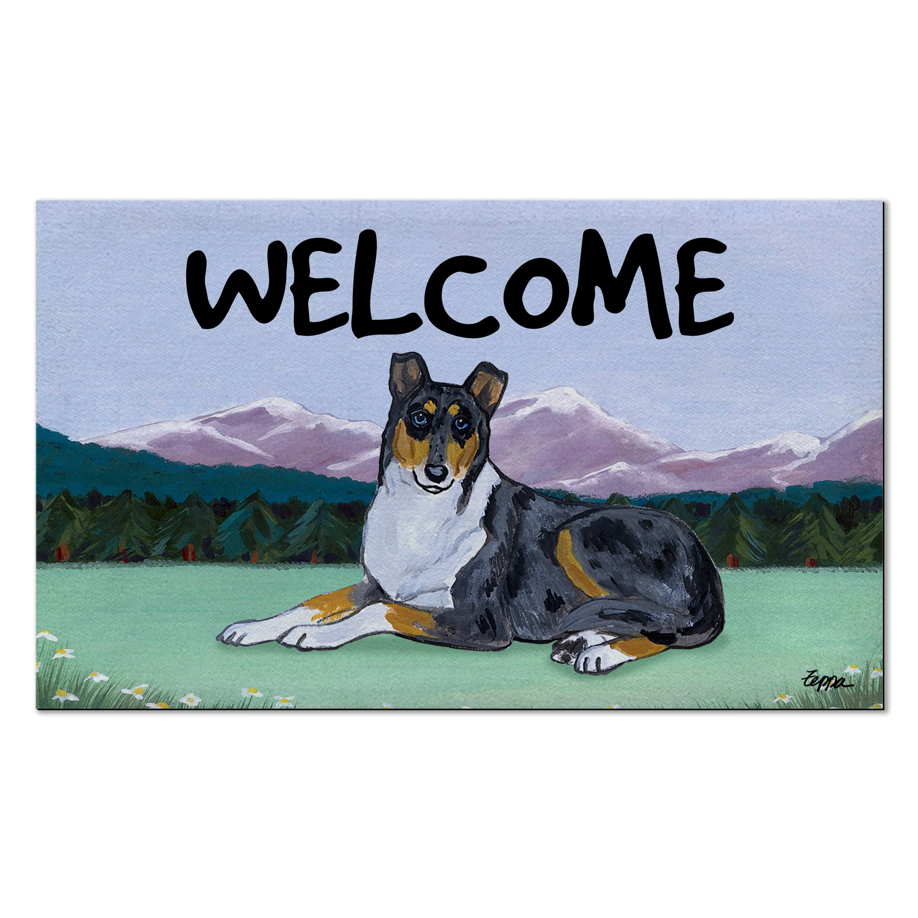 Collie Welcome Mat - Image 8