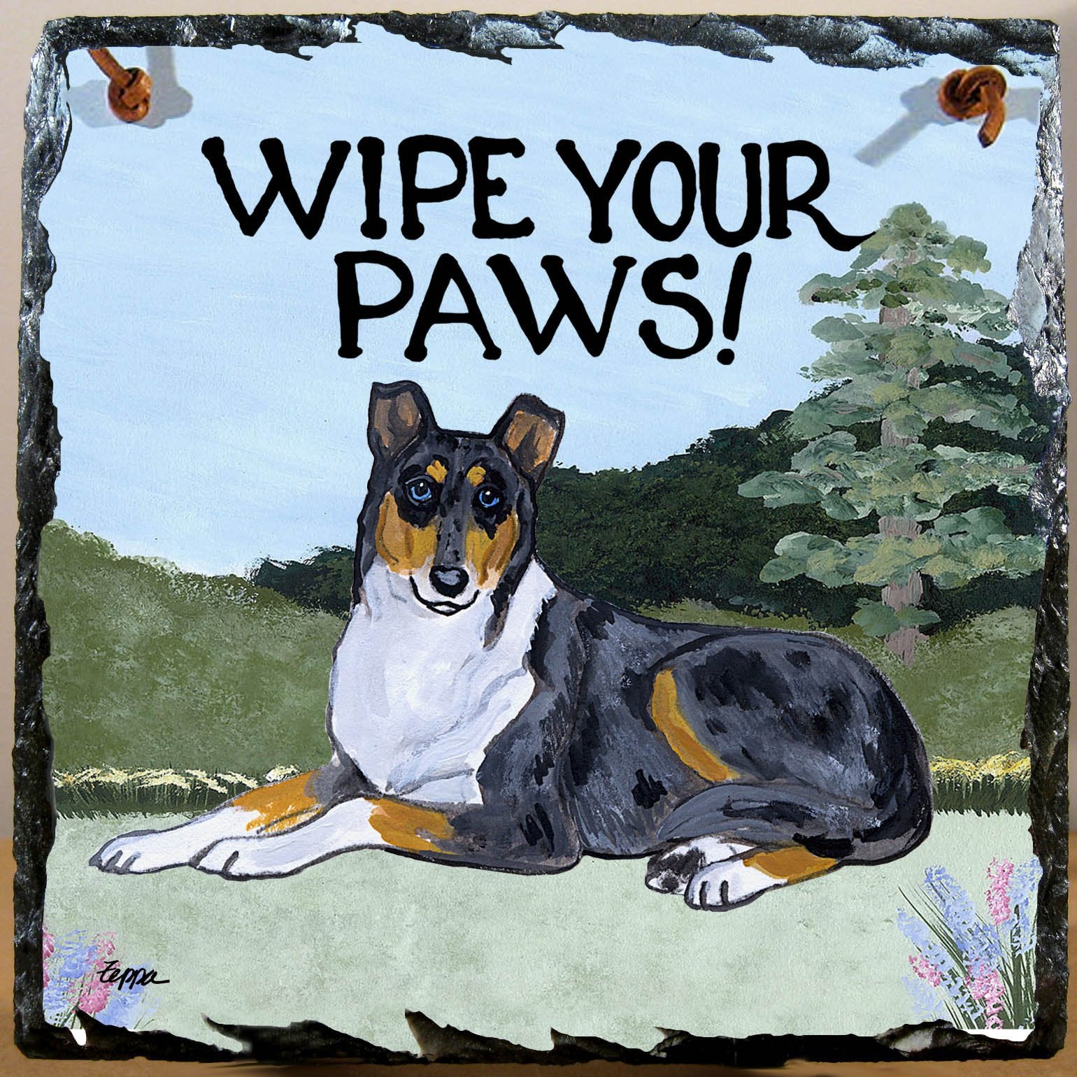 Collie Slate Sign - Image 2