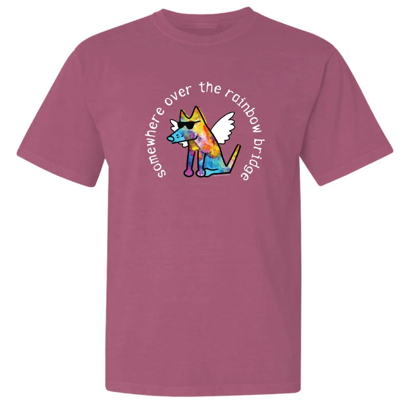 Somewhere Over The Rainbow Bridge - Classic Tee - Image 3