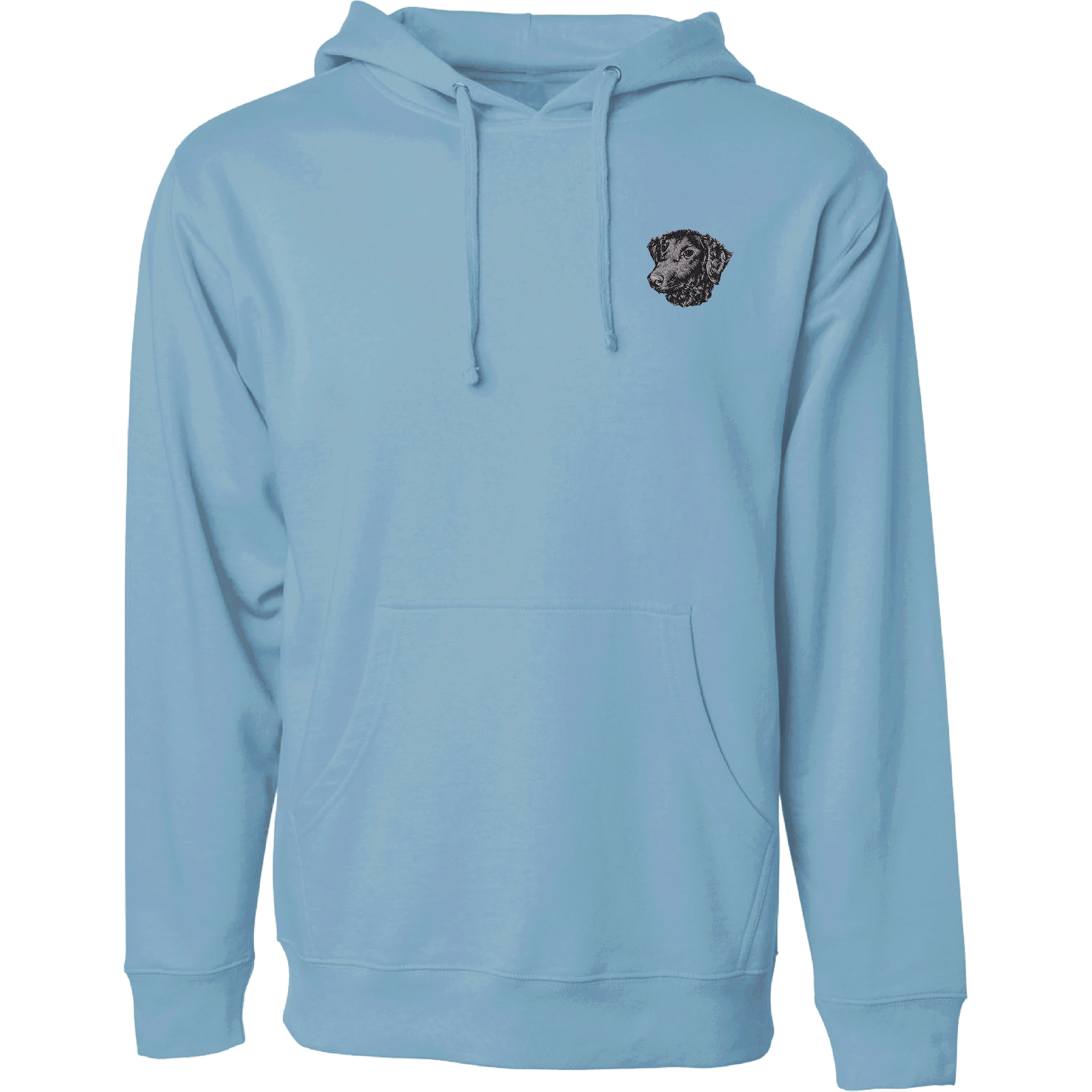 Curly-Coated Retriever Embroidered Sweatshirt Hoodie - Image 2