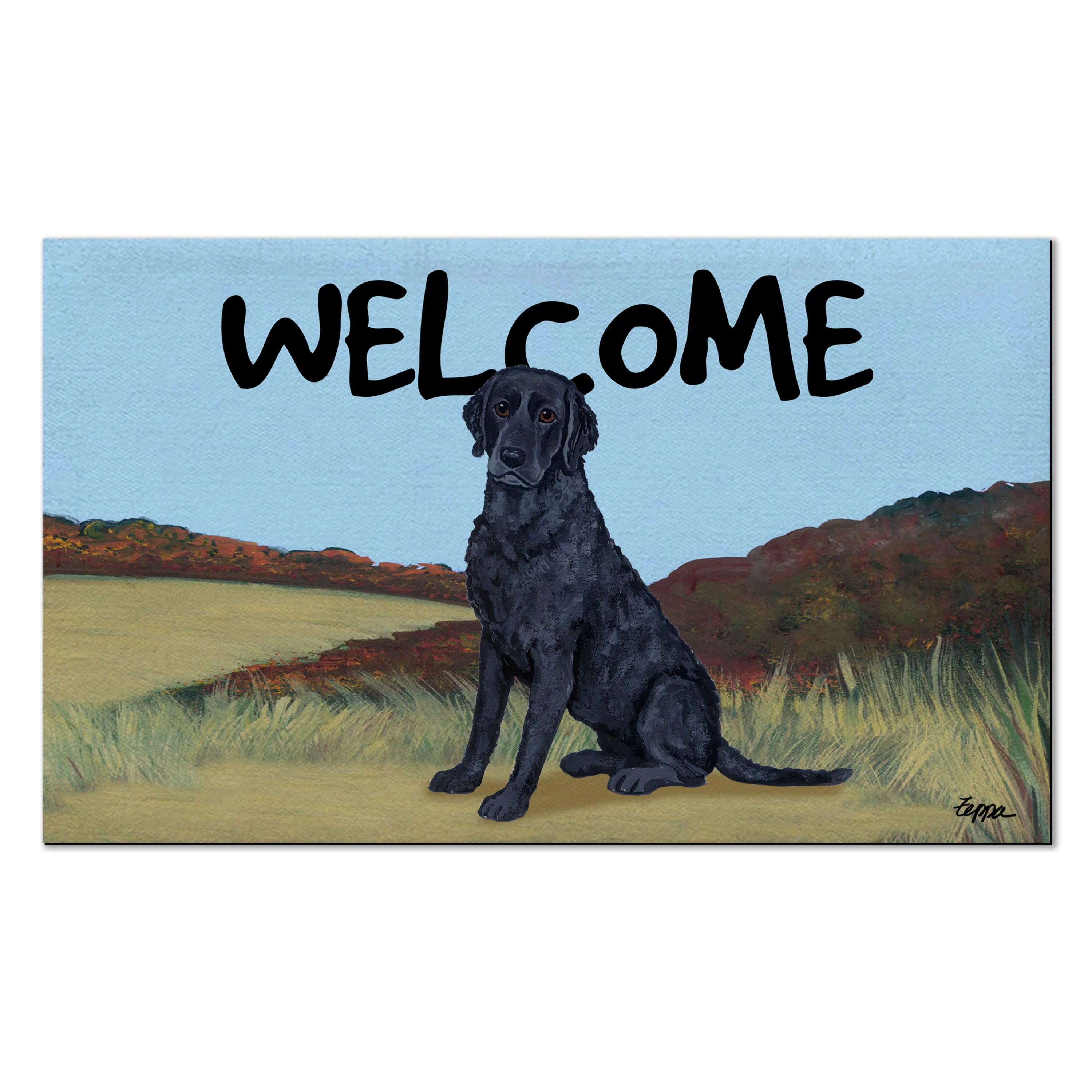 Curly-Coated Retriever Welcome Mat - Image 5