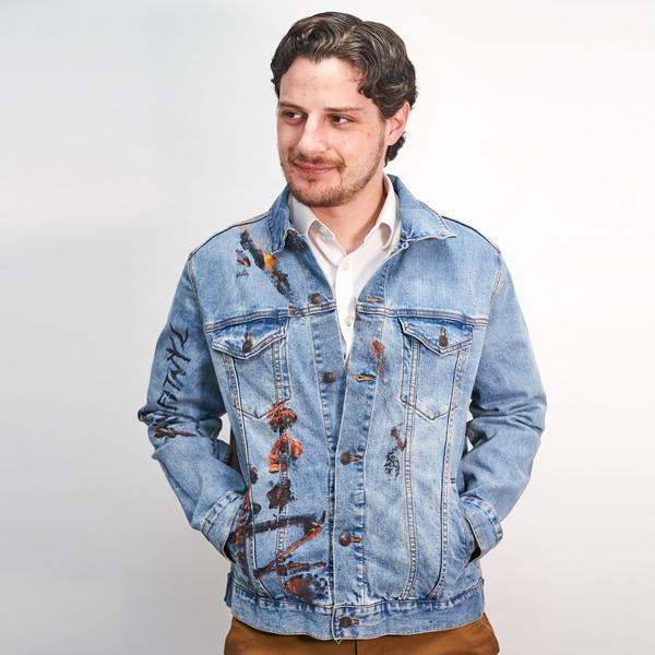 Customized Hand-Painted Dog Breed Denim Jackets - Image 11
