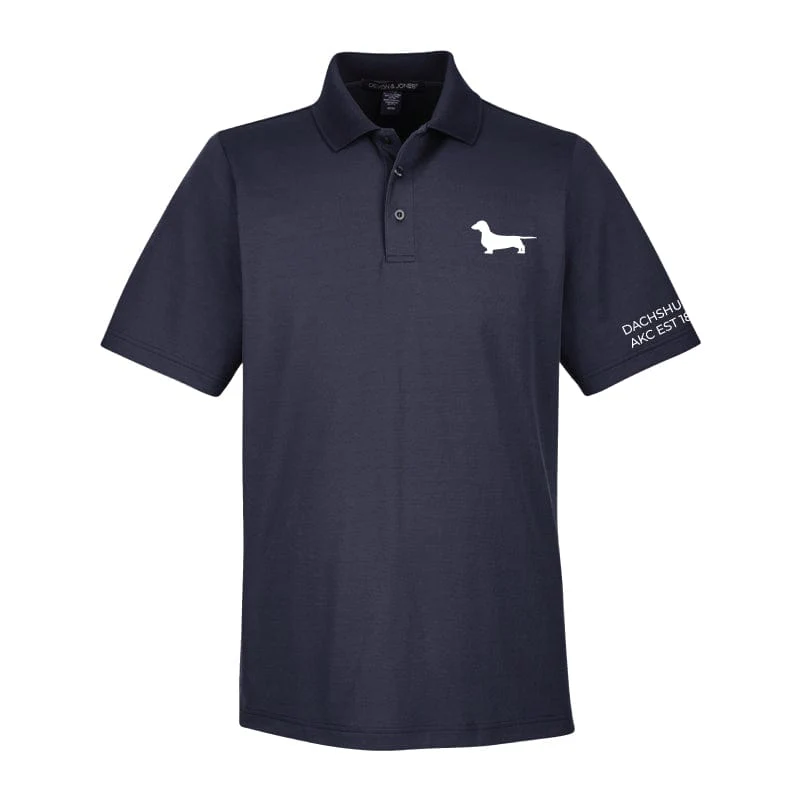 Dachshund Embroidered AKC Men's Polo - Image 7