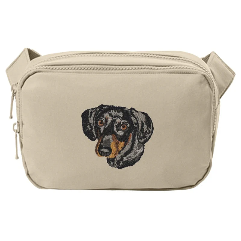 Dachshund Embroidered Crossbody Bag - Image 15