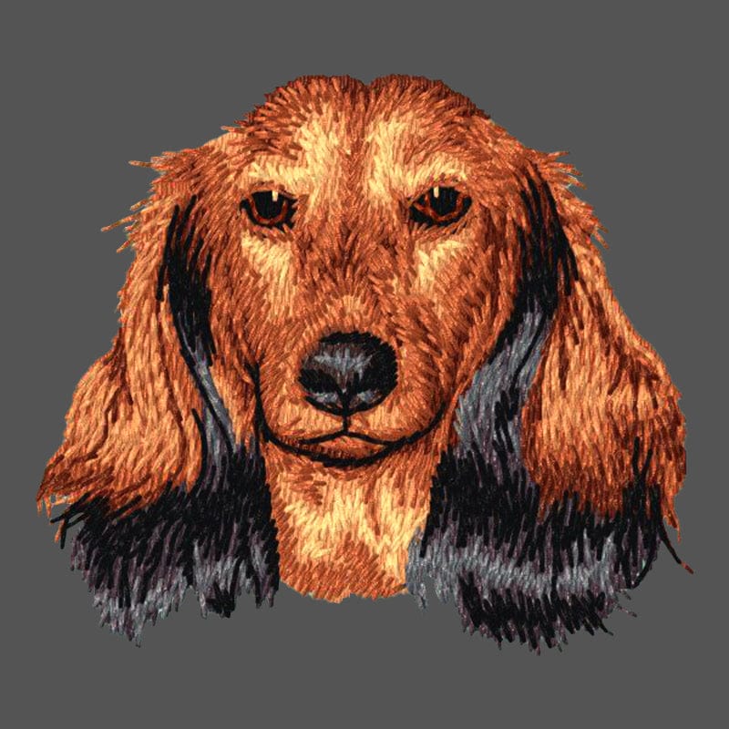 Dachshund Embroidered Men's Fleece Jacket - Image 4