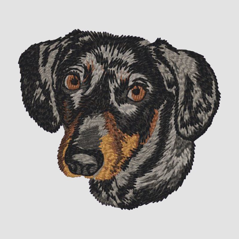 Dachshund Embroidered Sweatshirt Hoodie - Image 8