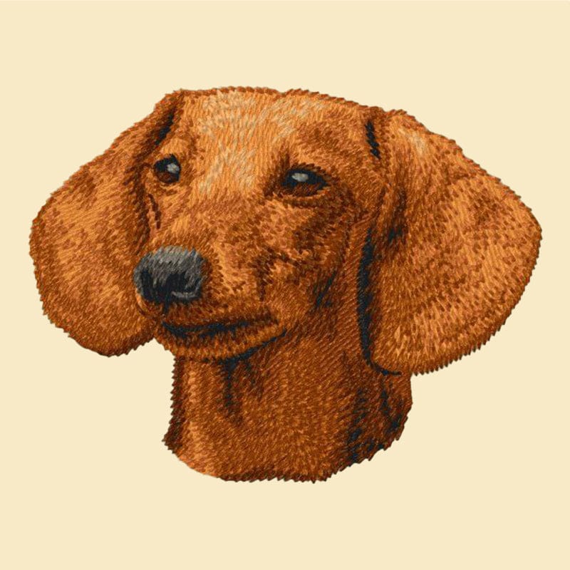 Dachshund Embroidered Tote - Image 4