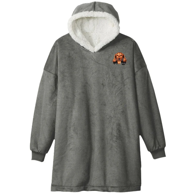 Dachshund Embroidered Wearable Blanket - Image 11