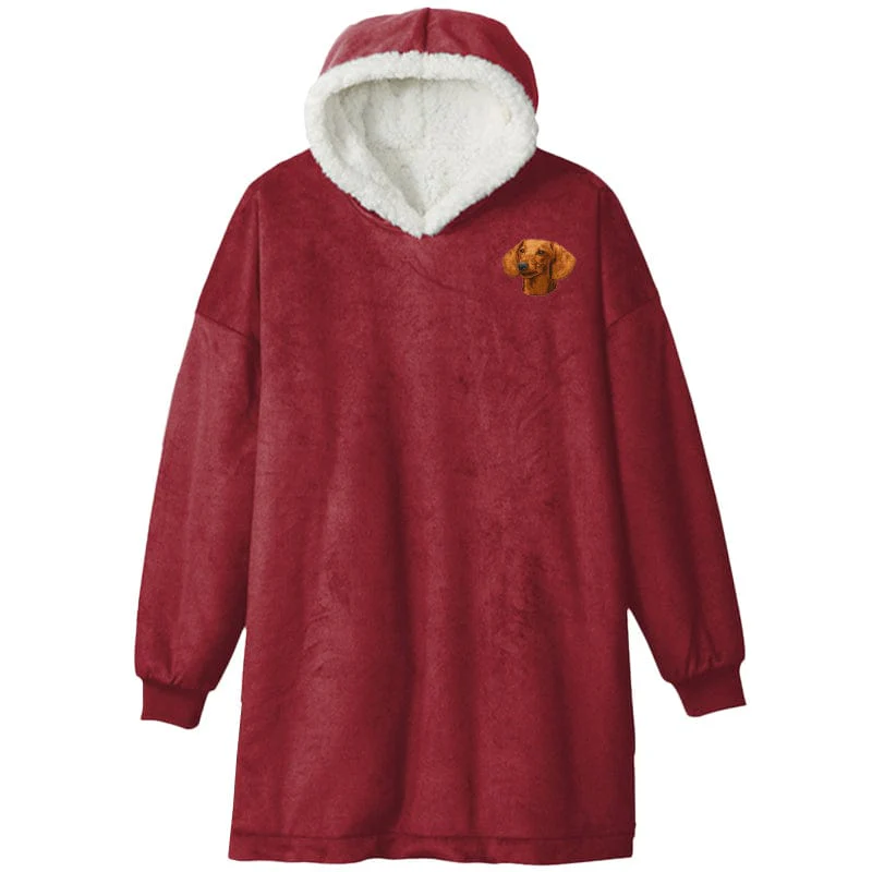Dachshund Embroidered Wearable Blanket - Image 23