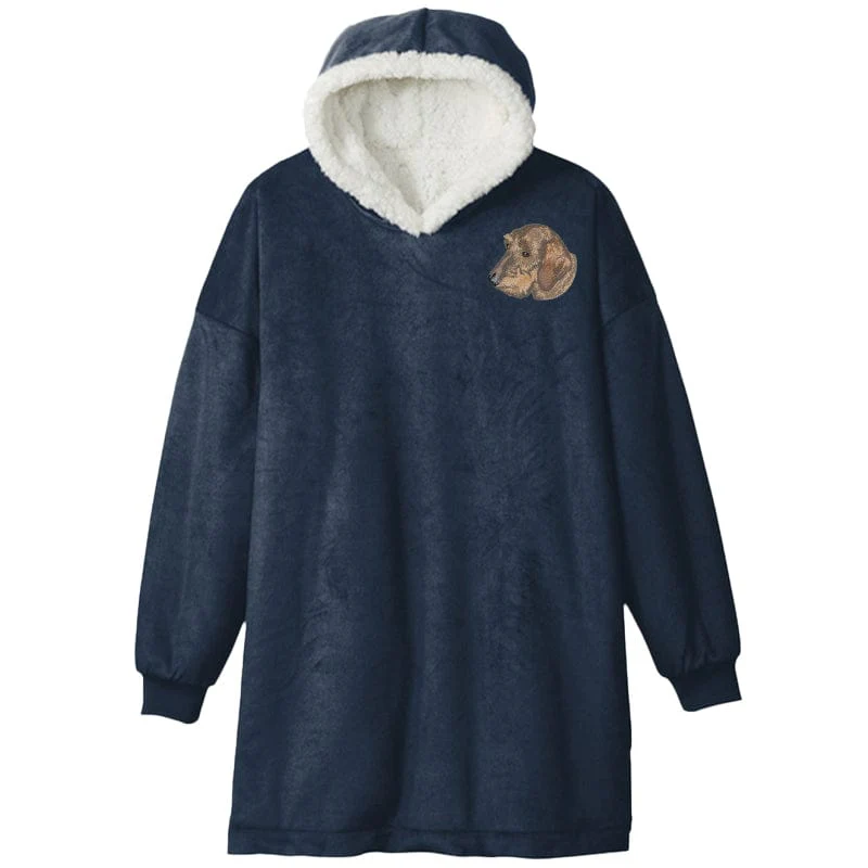 Dachshund Embroidered Wearable Blanket - Image 29