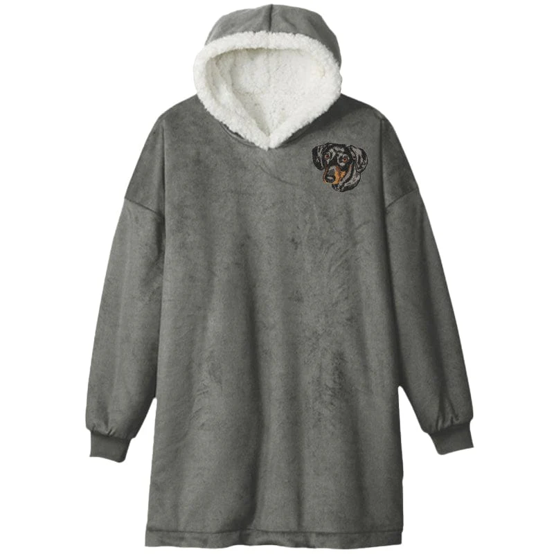 Dachshund Embroidered Wearable Blanket - Image 3
