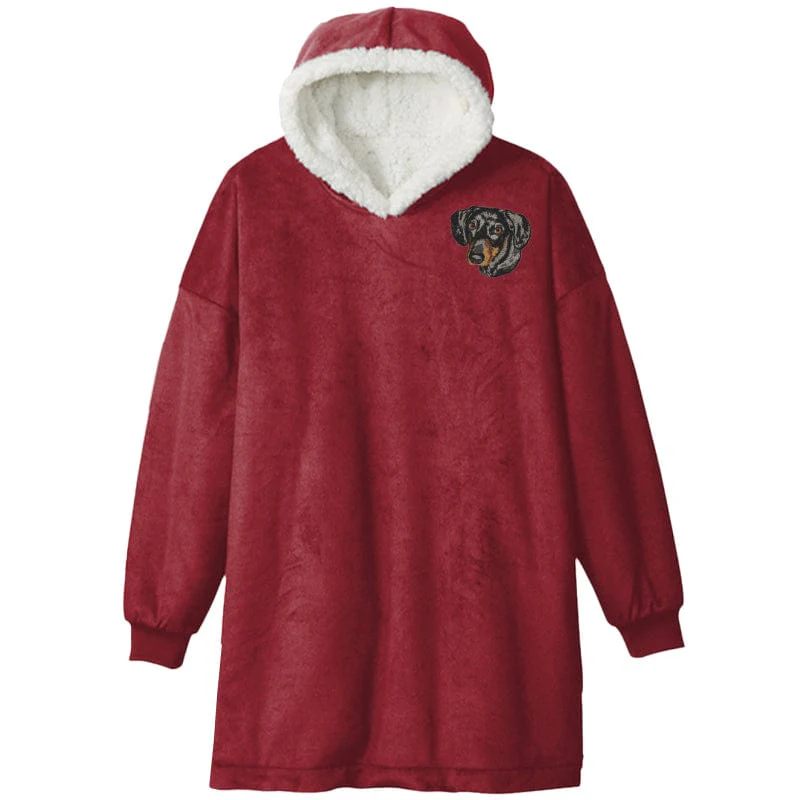 Dachshund Embroidered Wearable Blanket - Image 7