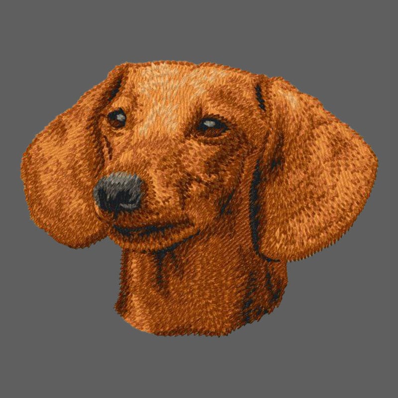 Dachshund Embroidered Women's Fleece Jacket - Image 4