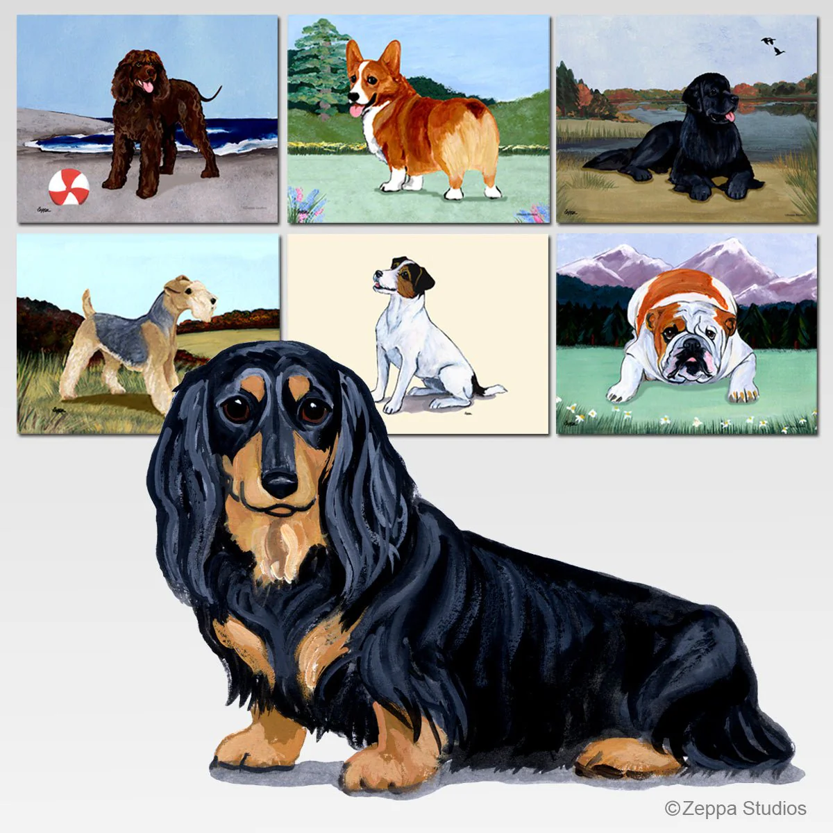 Dachshund  Scenic Cutting Board - Image 2
