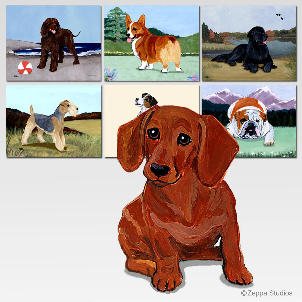 Dachshund  Scenic Cutting Board - Image 4