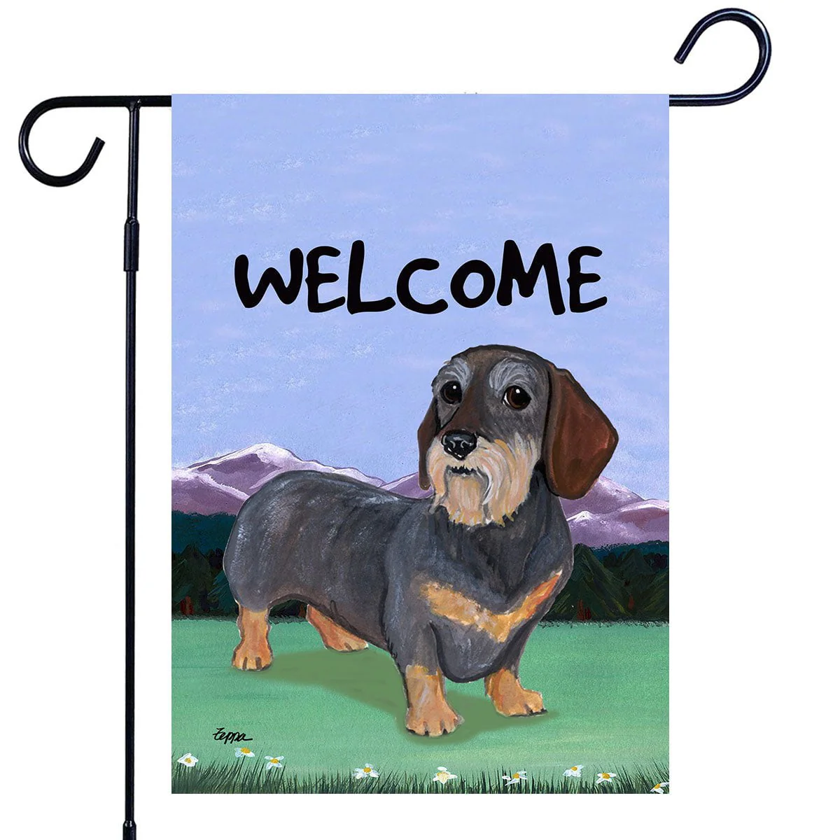 Dachshund Garden Flag - Image 2