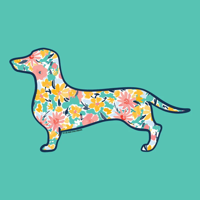 Dachshund Silhouette - Lightweight Tee - Image 2